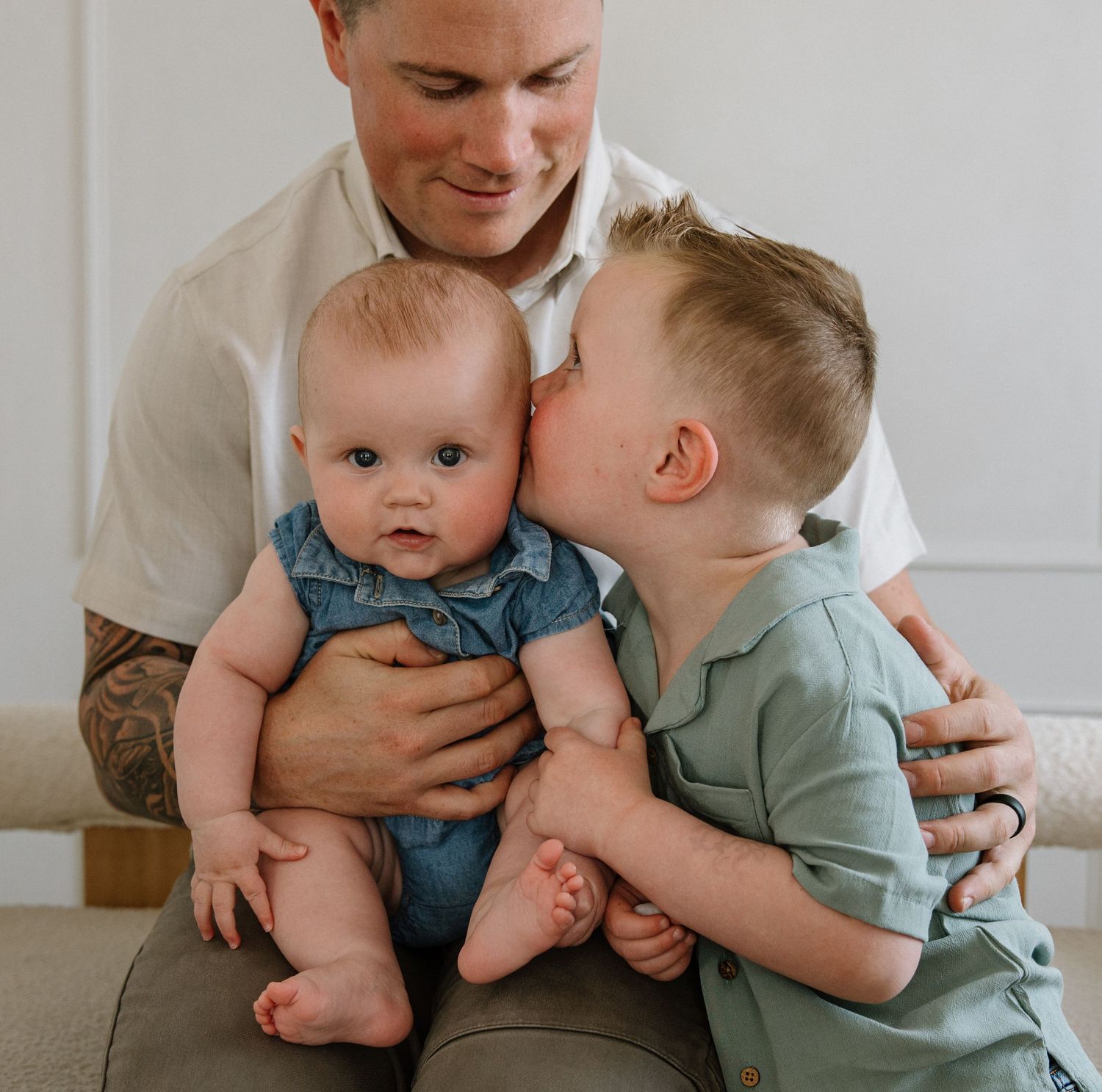 Family studio session in downtown Calgary, airdrie and Calgary lifestyle photography