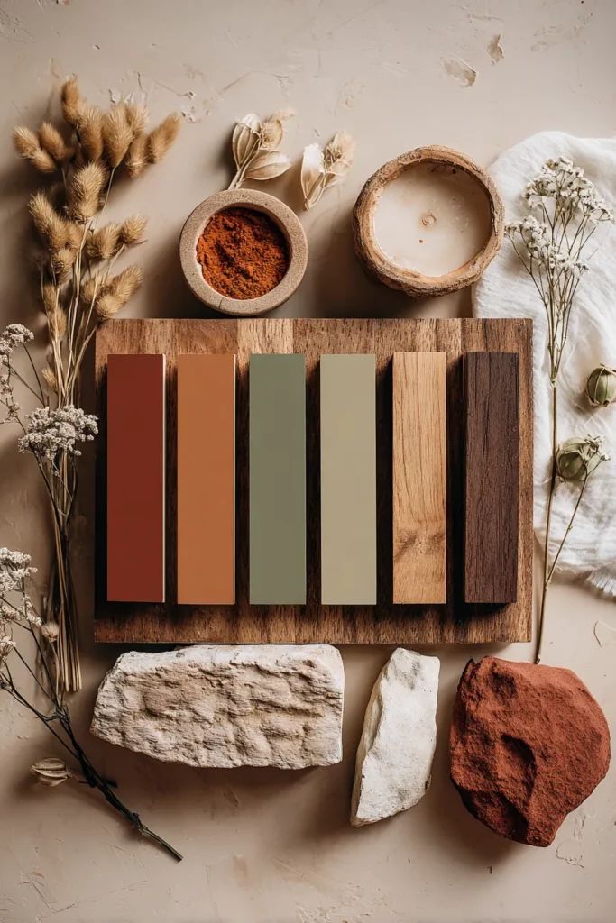 Ejemplo de paleta de colores recomendados para sesión de pareja en la playa