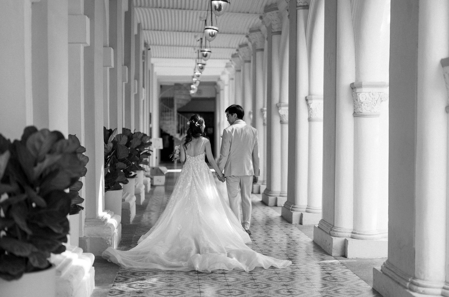 Chijmes, alcove wedding in singapore by singapore wedding photographer and wedding videographer