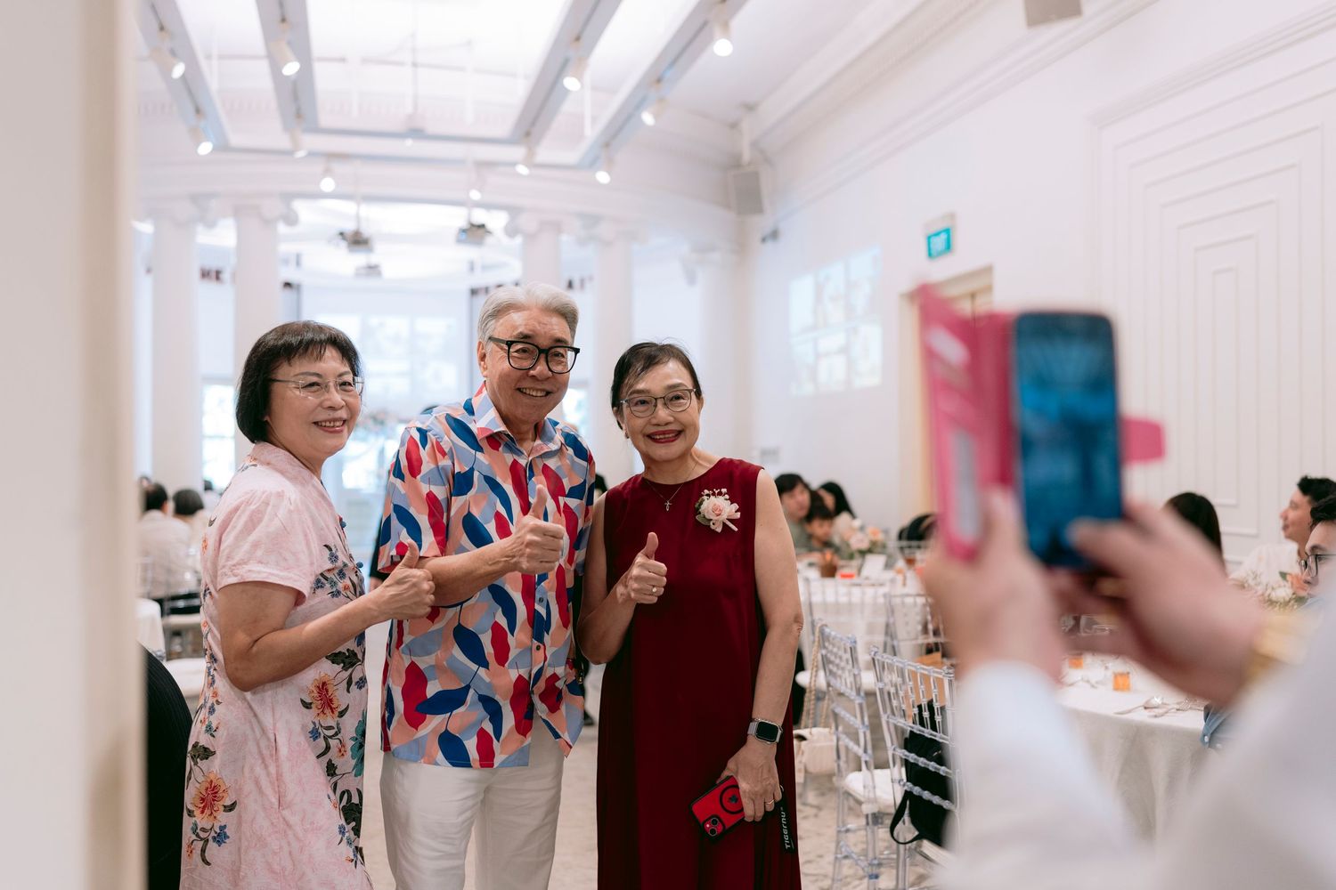 Wedding photo and video taken for Chen Shucheng at Chijmes, alcove wedding by singapore wedding photographer and wedding videographer