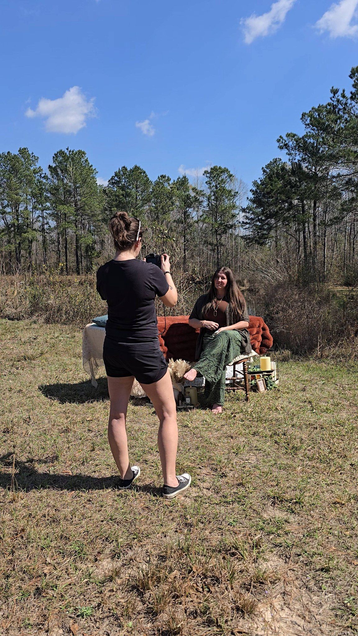 behind the scenes