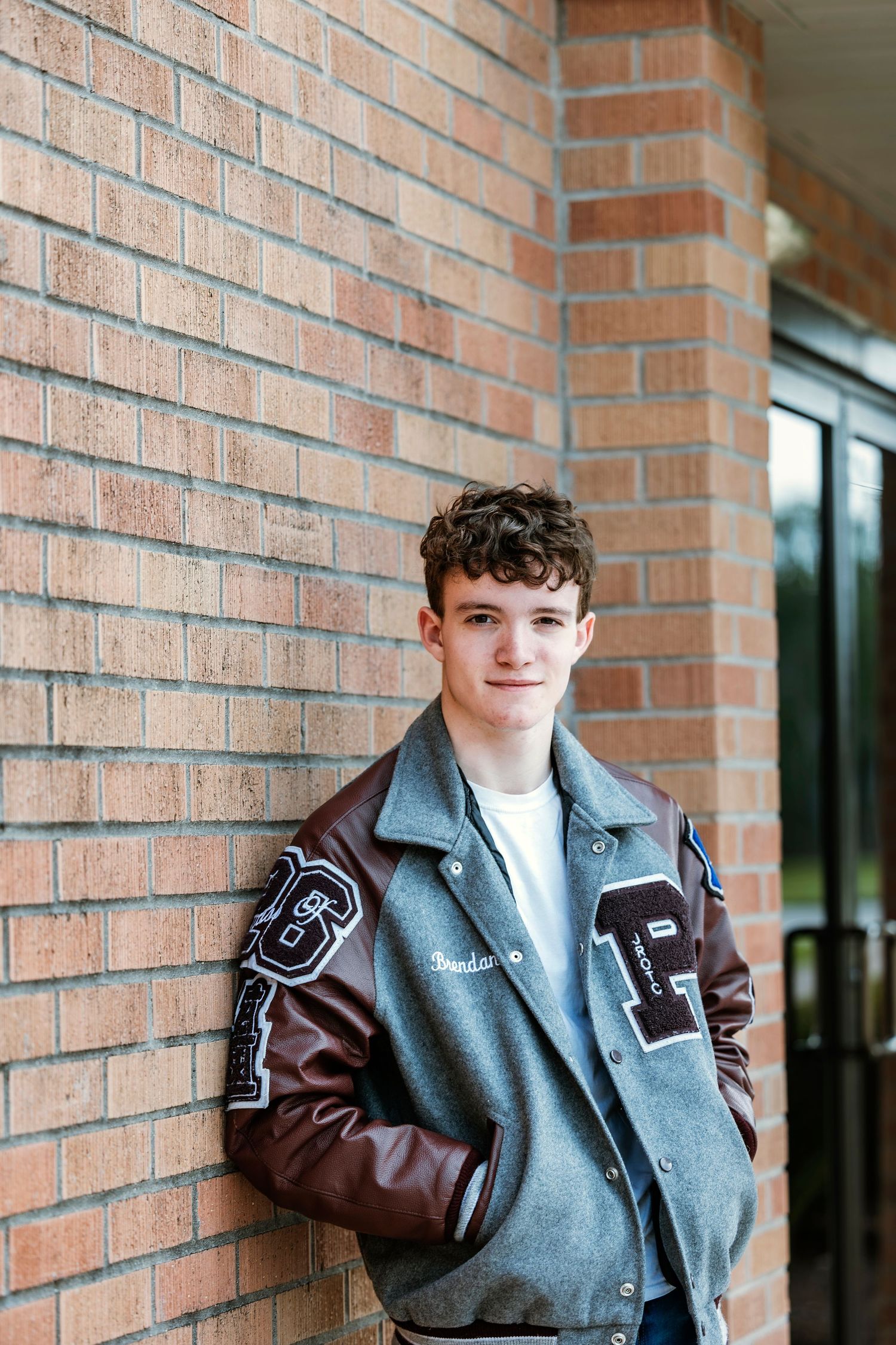 Candid senior session in Pearland TX featuring soft golden hour lighting