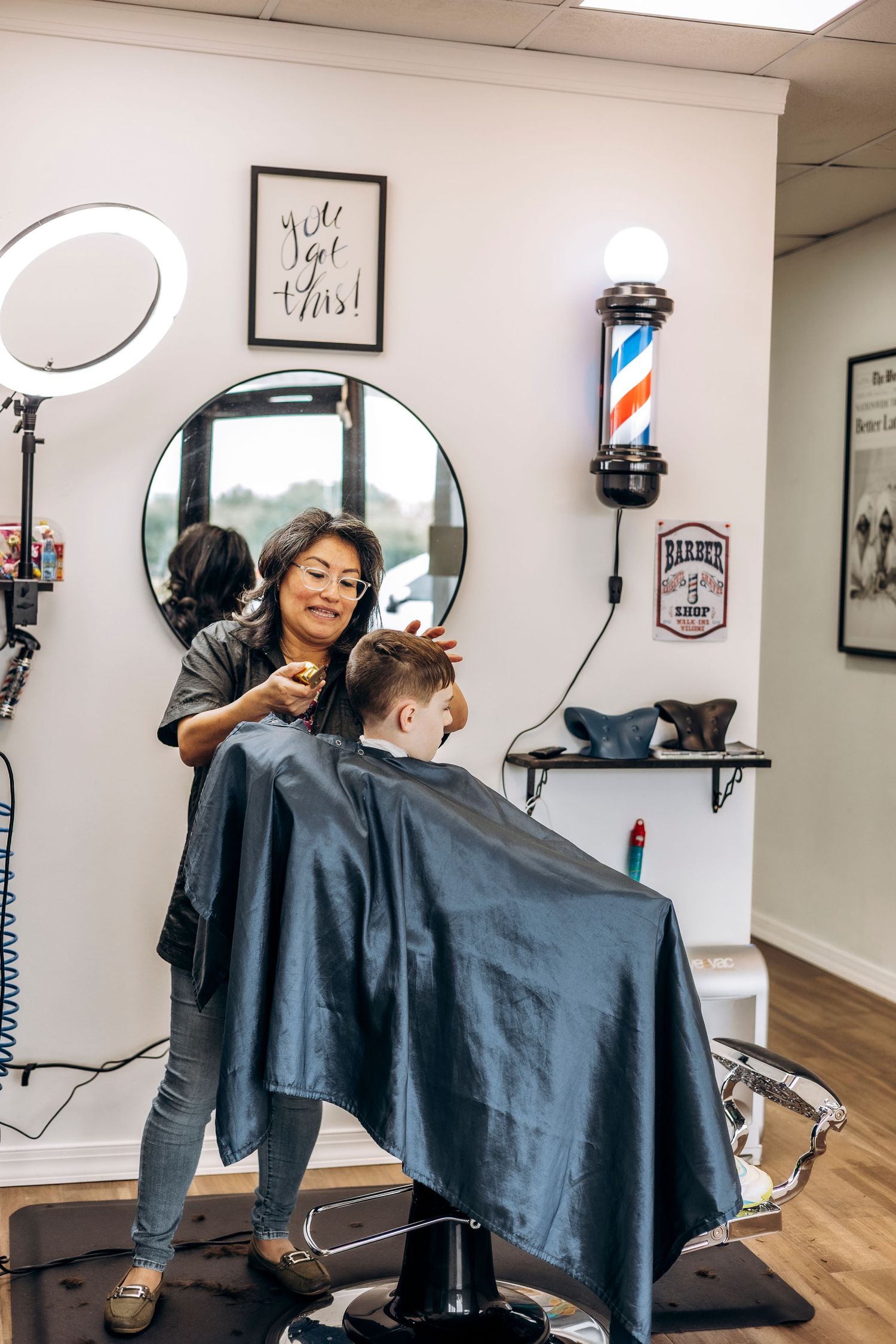 Entrepreneur branding photos in Houston Texas showing confident and approachable professional portraits
