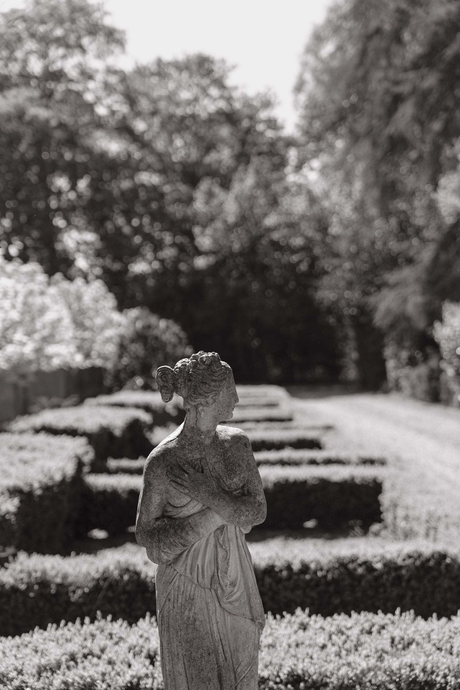Romantic bridal photography at luxury wedding venue