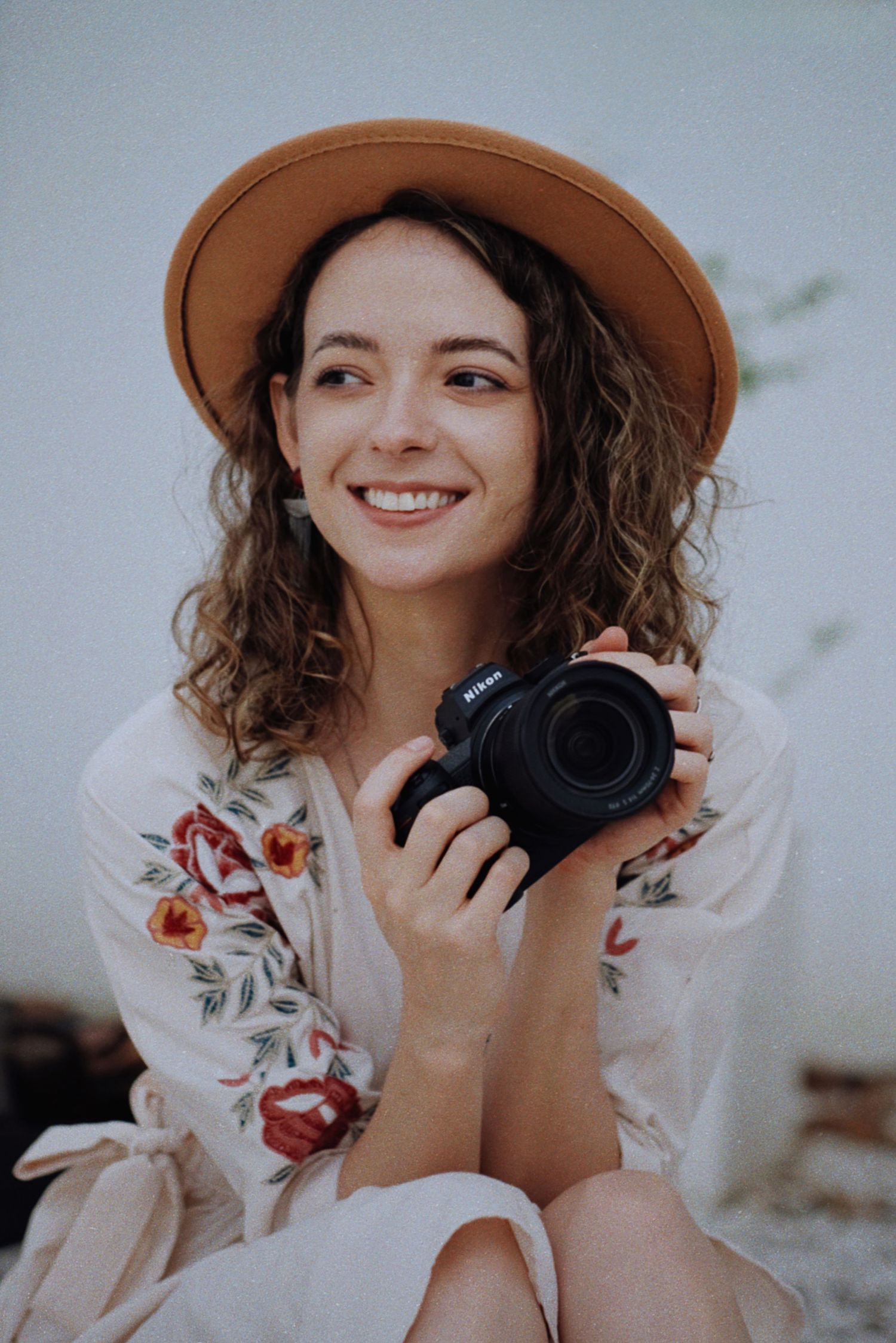 Professional portrait photographer Anastasia Sokyrka in Vietnam, Saigon