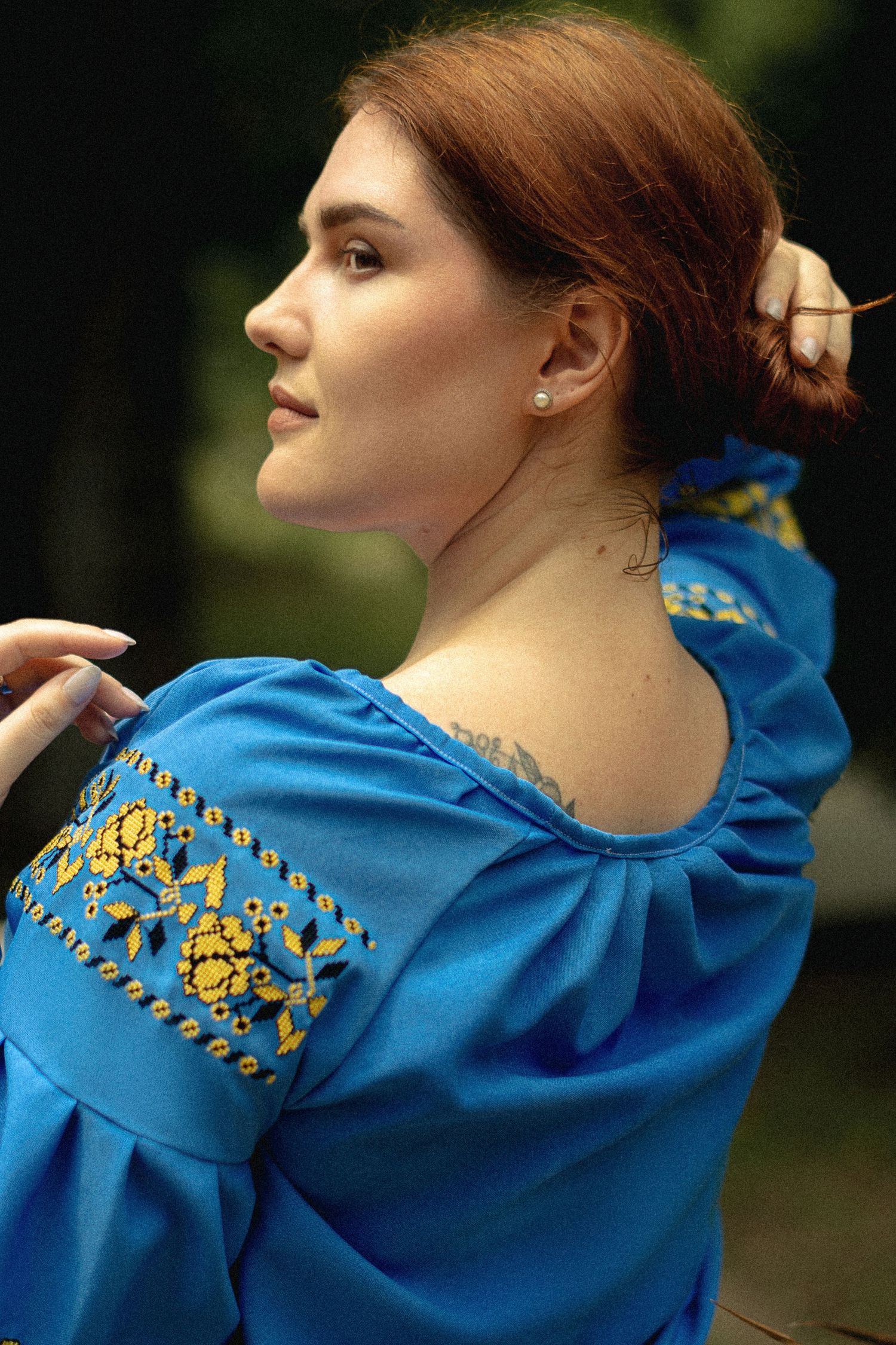 Ukrainian woman portrait by Anastasia Sokyrka, Vietnam based professional photographer