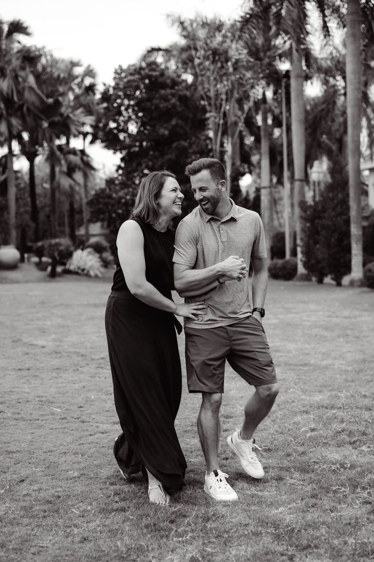 Lifestyle, candid family photography in park by Anastasia Sokyrka | Portrait photographer based in Saigon, Vietnam