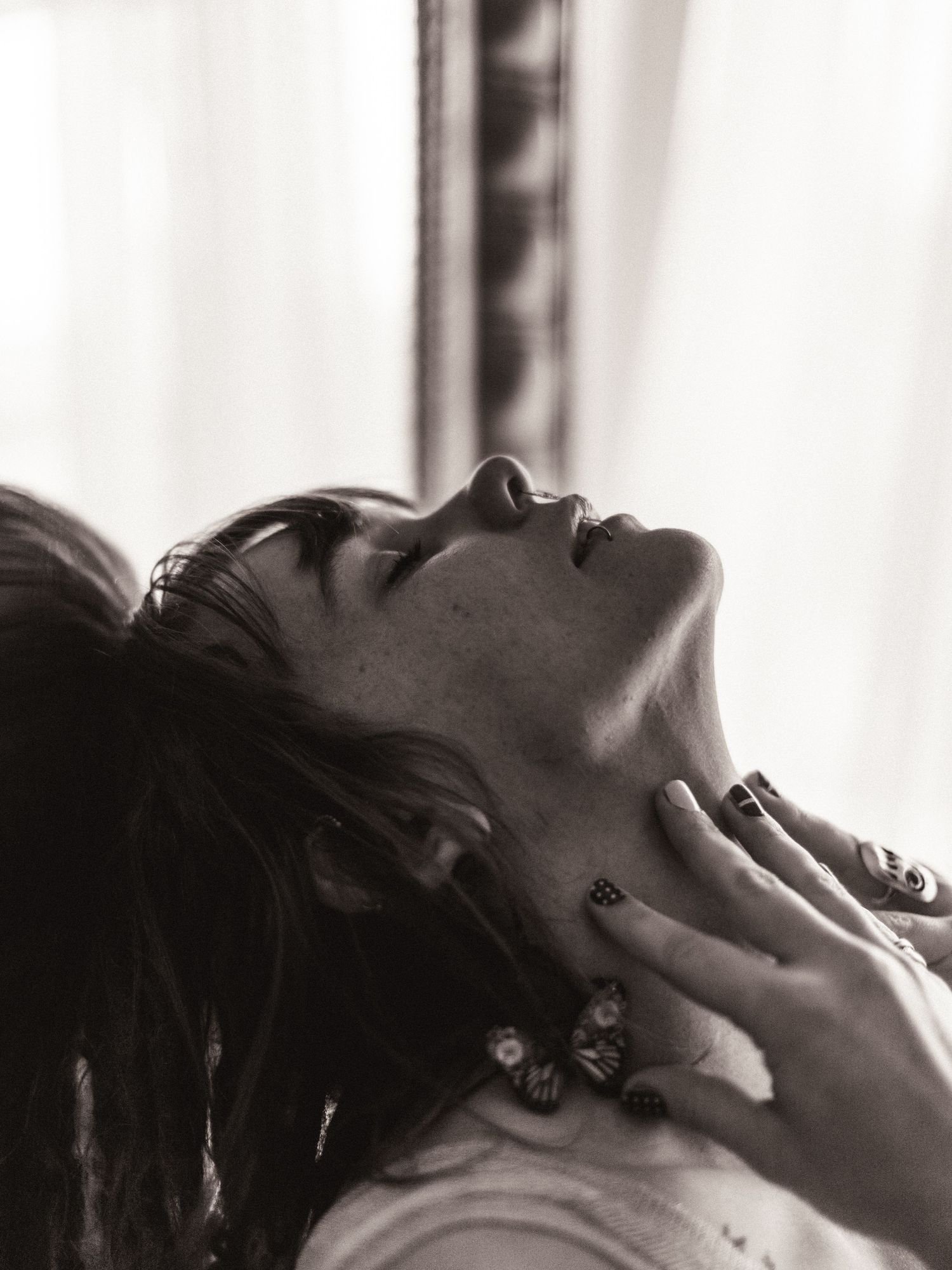 female boudoir in new hope studio