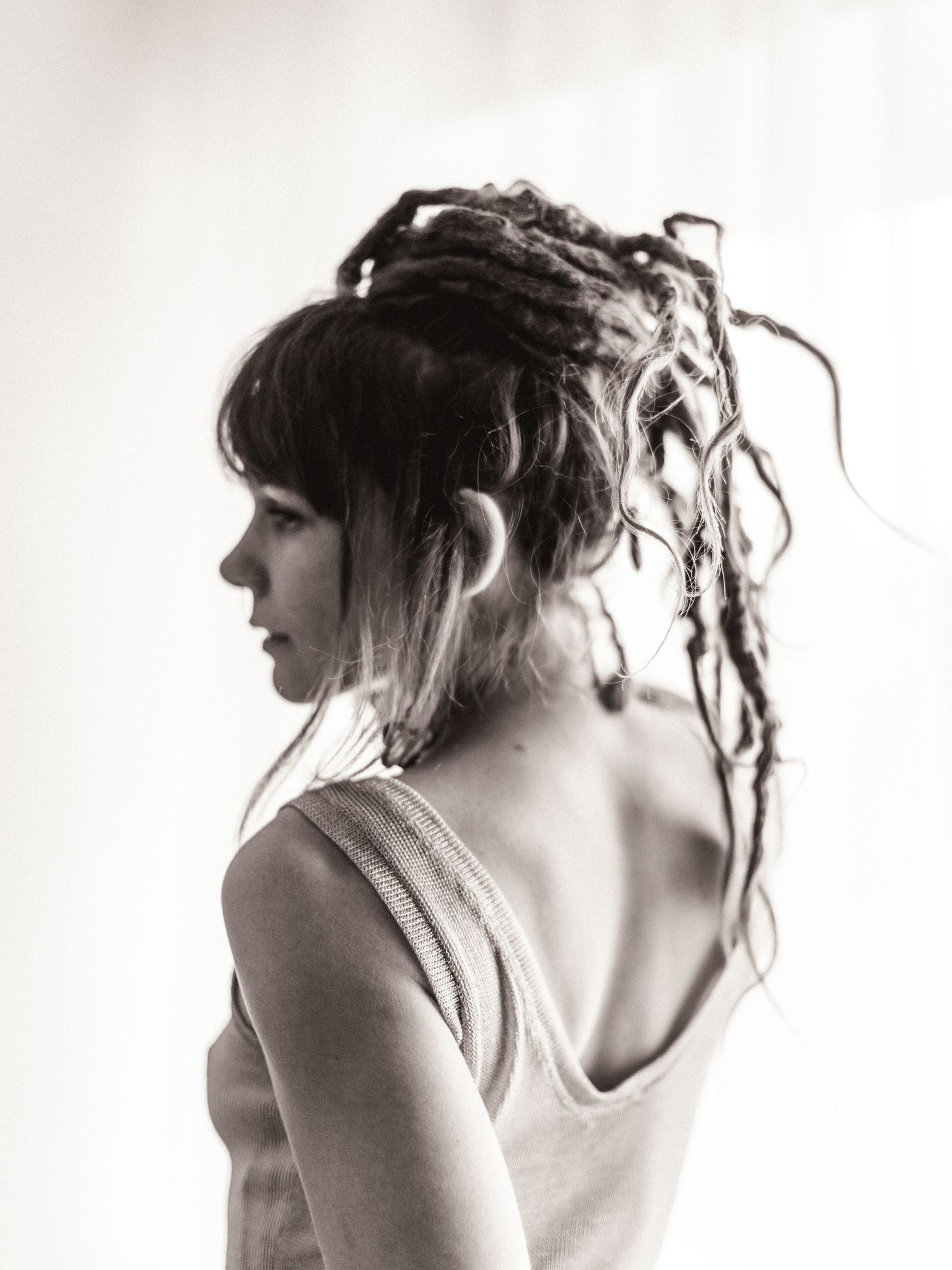 female boudoir in new hope studio