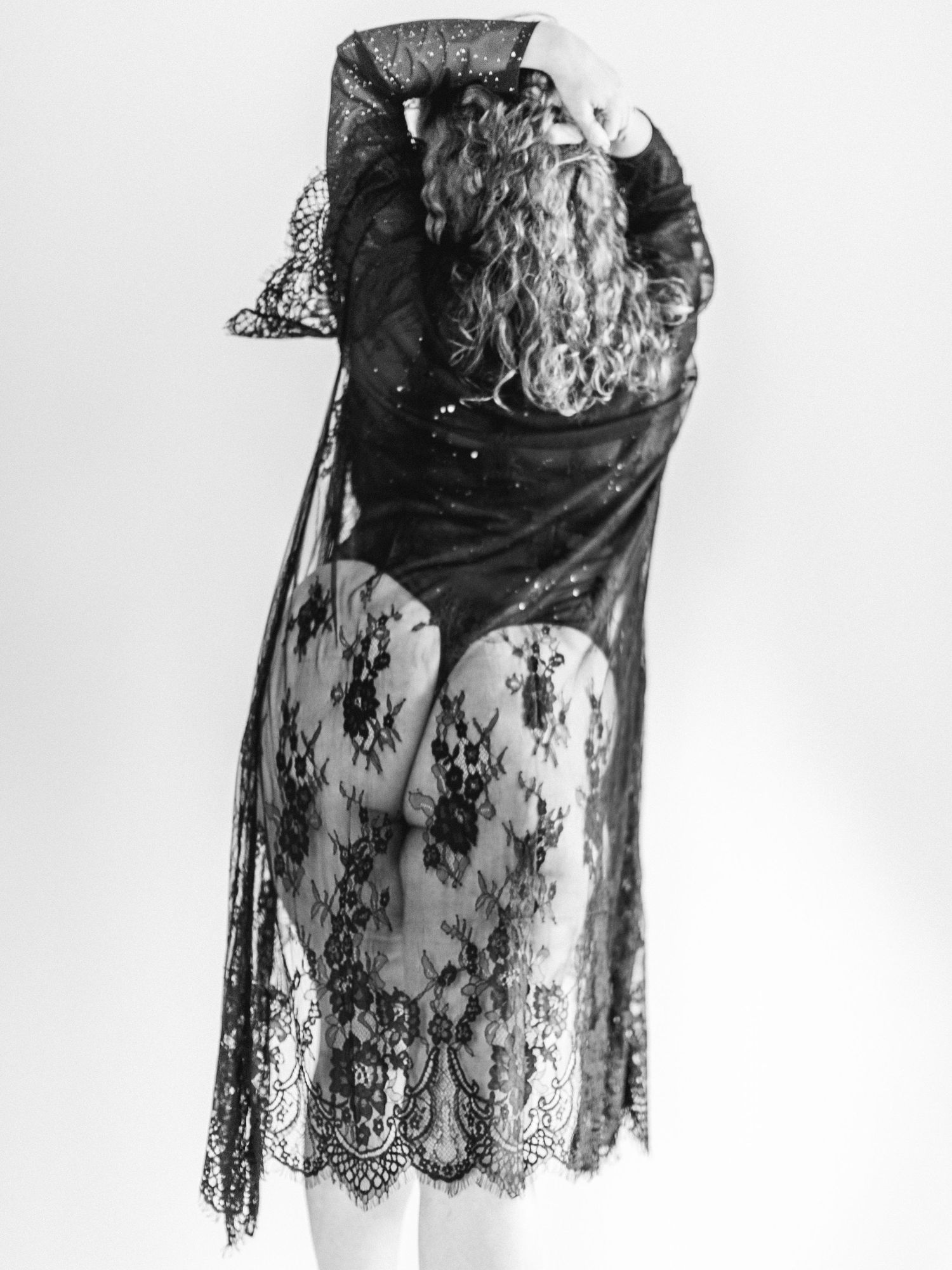 Boudoir in studio