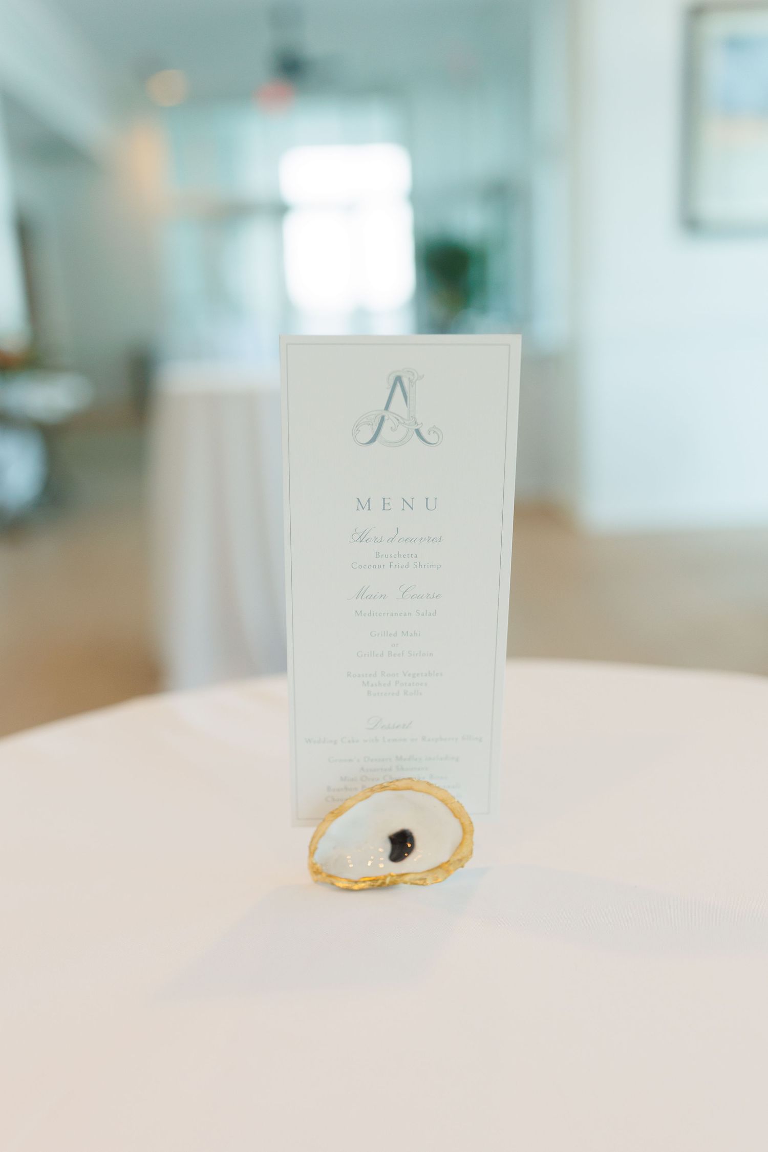 Coffee stain ring marks on paper menus create an artistic composition on a light surface.