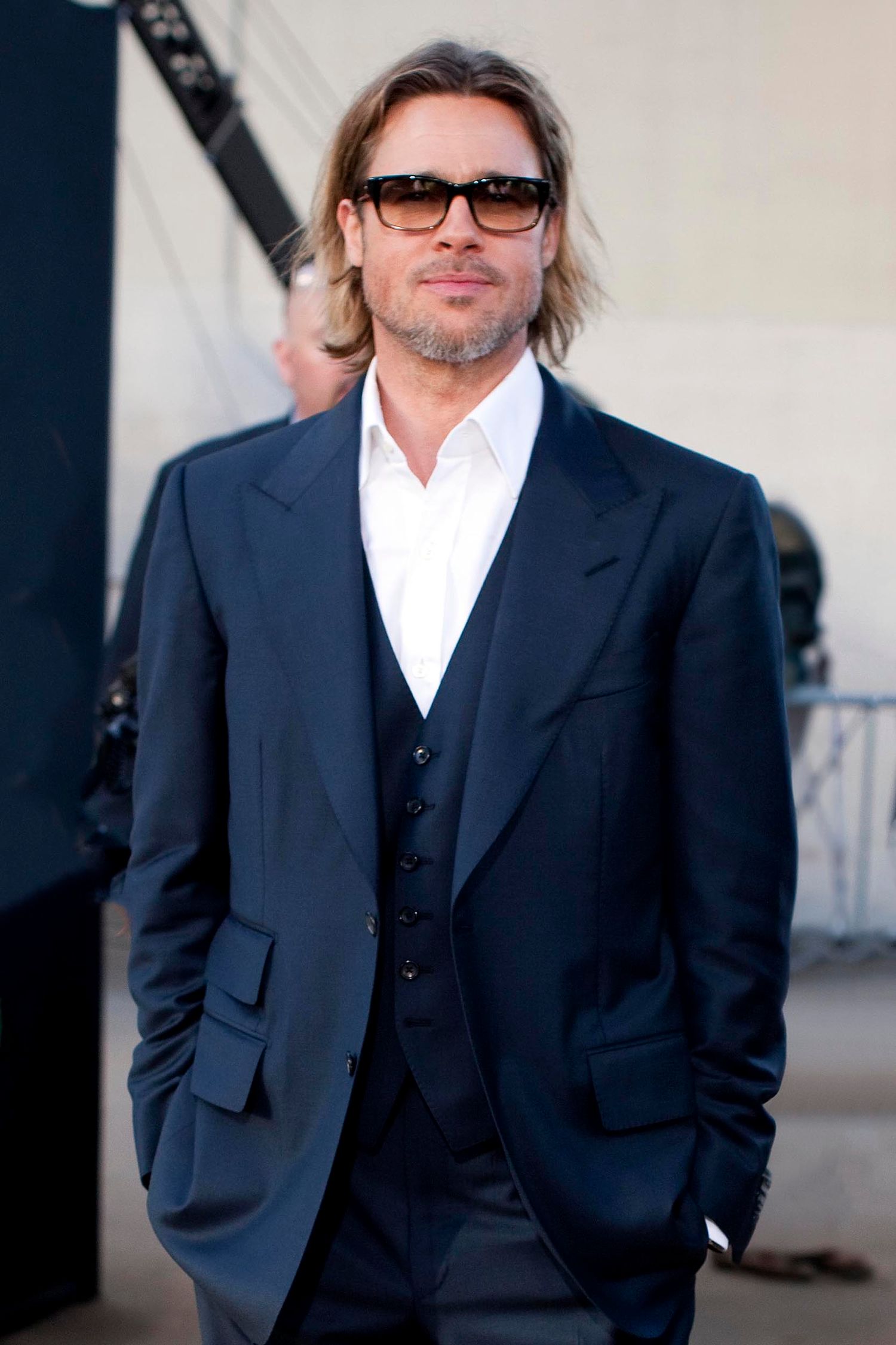 Brad Pitt on the red carpet. By West country event photographer Dean Chapple