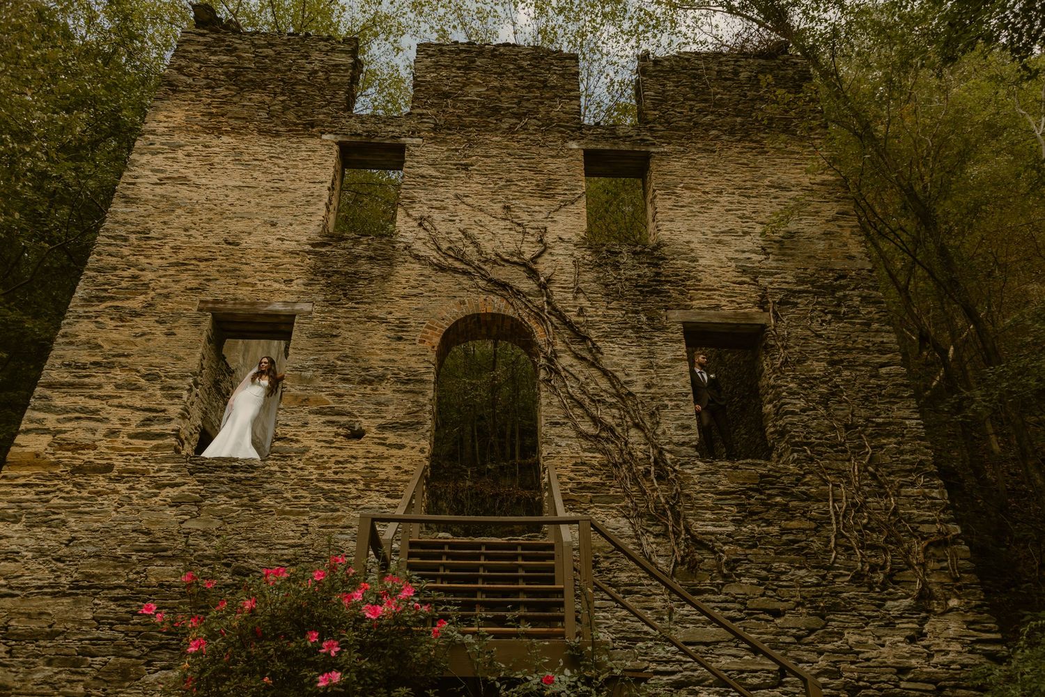 Intimate elopement in Cedartown, Georgia