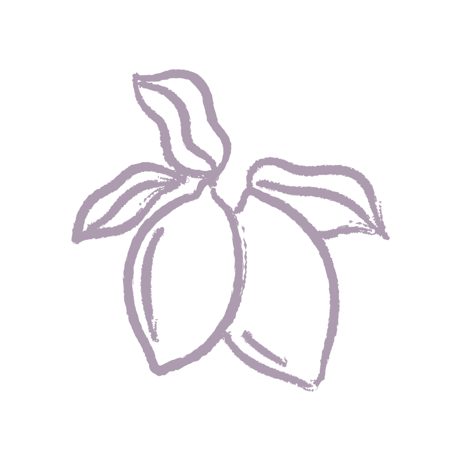 Decorative purple flourishes and flower designs creating an elegant border pattern.
