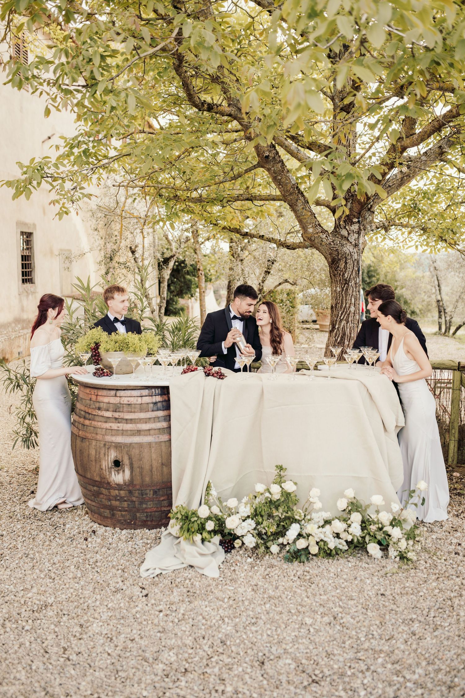 villa medicea di lilliano which was the back drop for this couples wedding, Florence Tuscany Italy wedding destination wedding