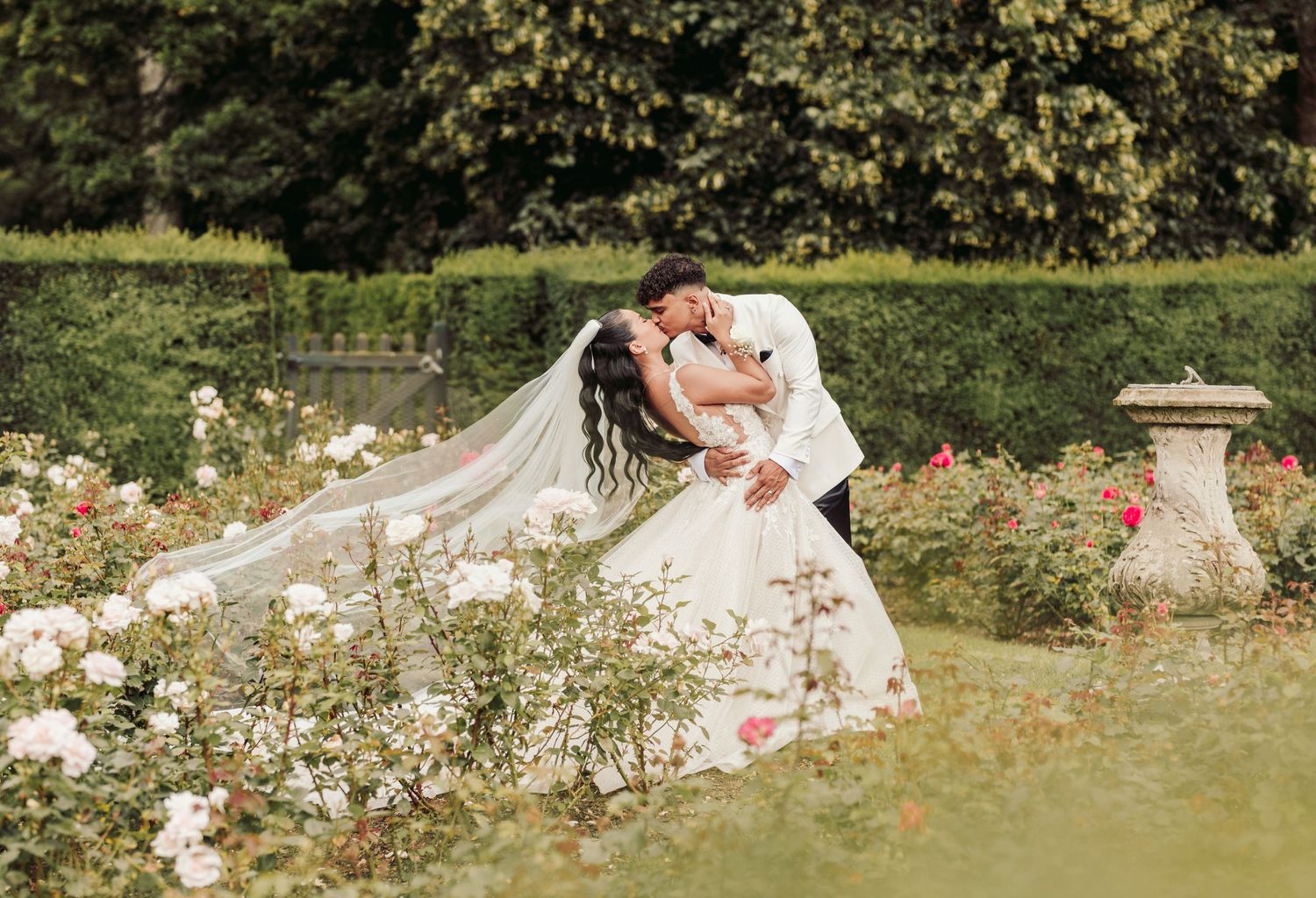 Port Lympne Wedding Photographer capturing romantic moments amidst the stunning wildlife and scenic beauty of Port Lympne Wild Animal Park