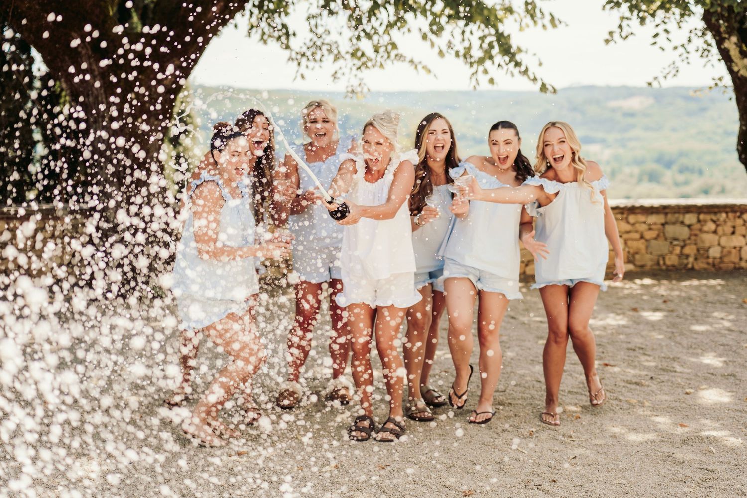 château de cazenac wedding venue in the heart of the Dordogne Valley, south-west France, which was the back drop for this couples wedding