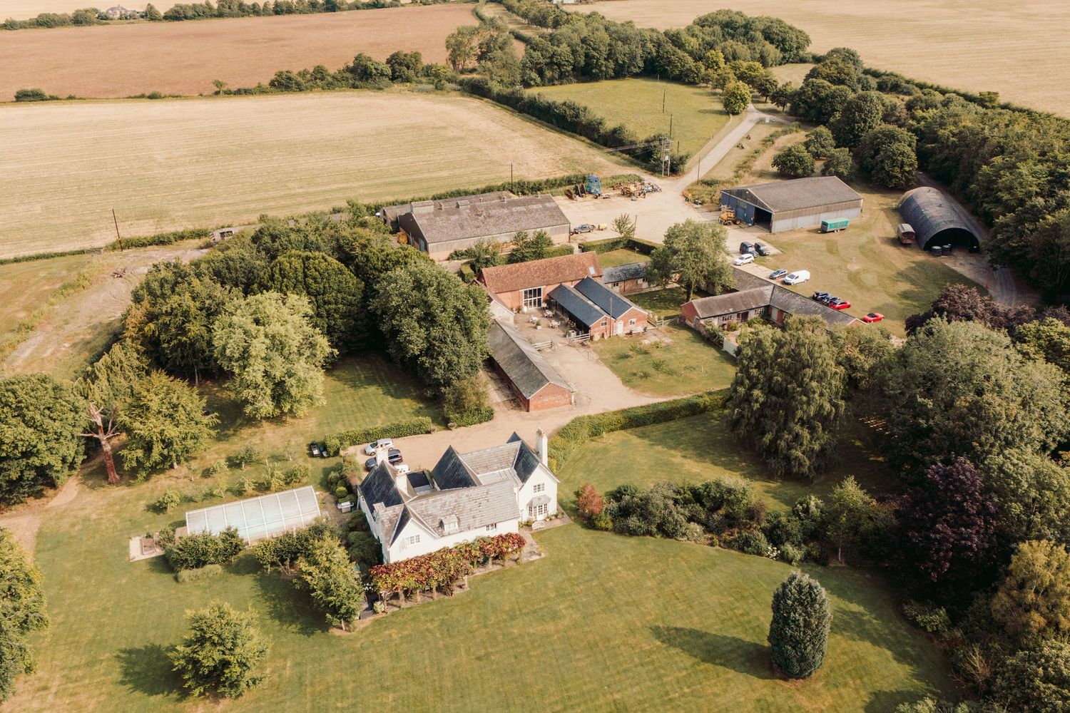Weddings at Shimpling Park Farm Suffolk Photographer