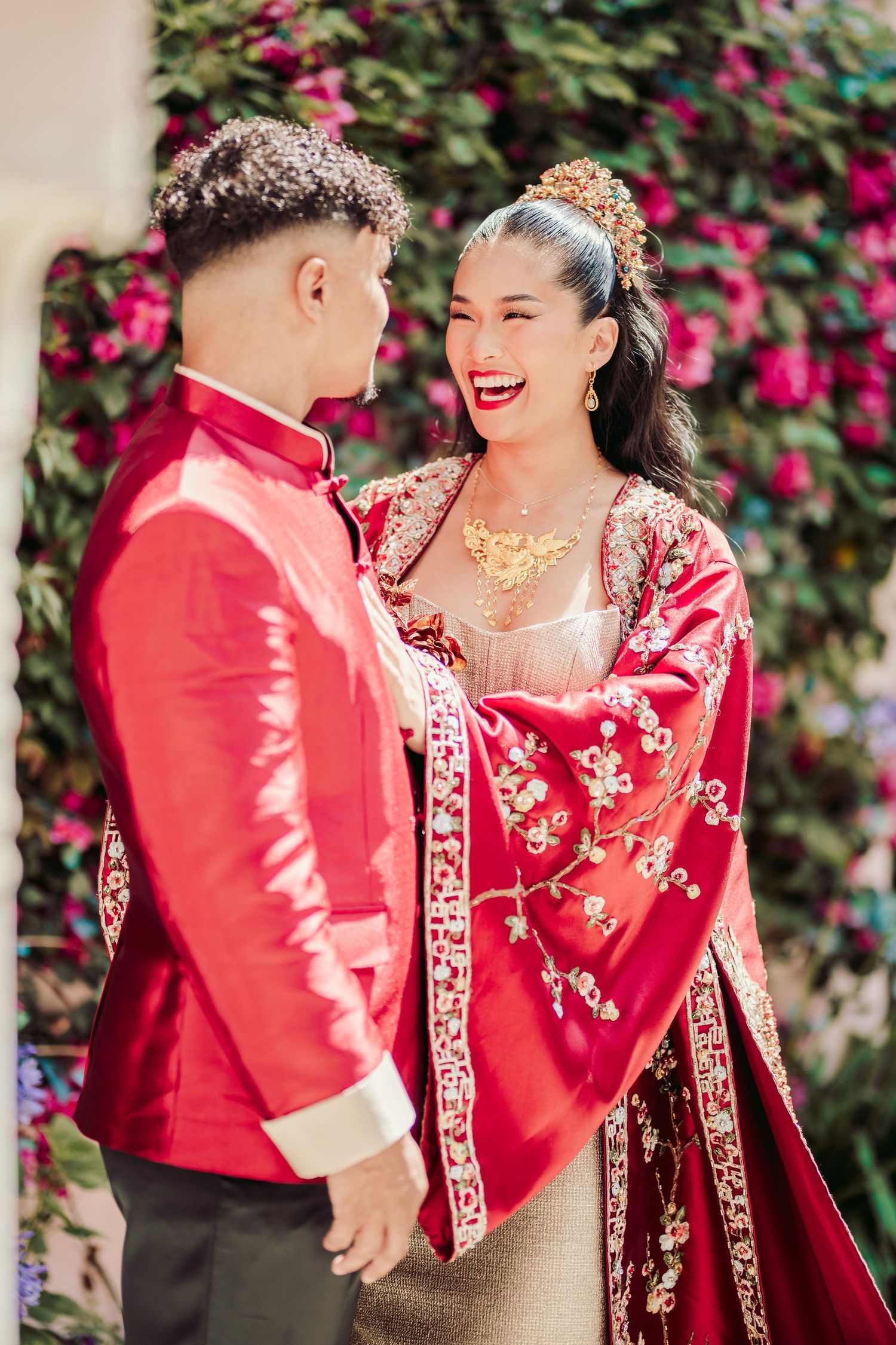 Port Lympne Wedding Photographer capturing romantic moments amidst the stunning wildlife and scenic beauty of Port Lympne Wild Animal Park