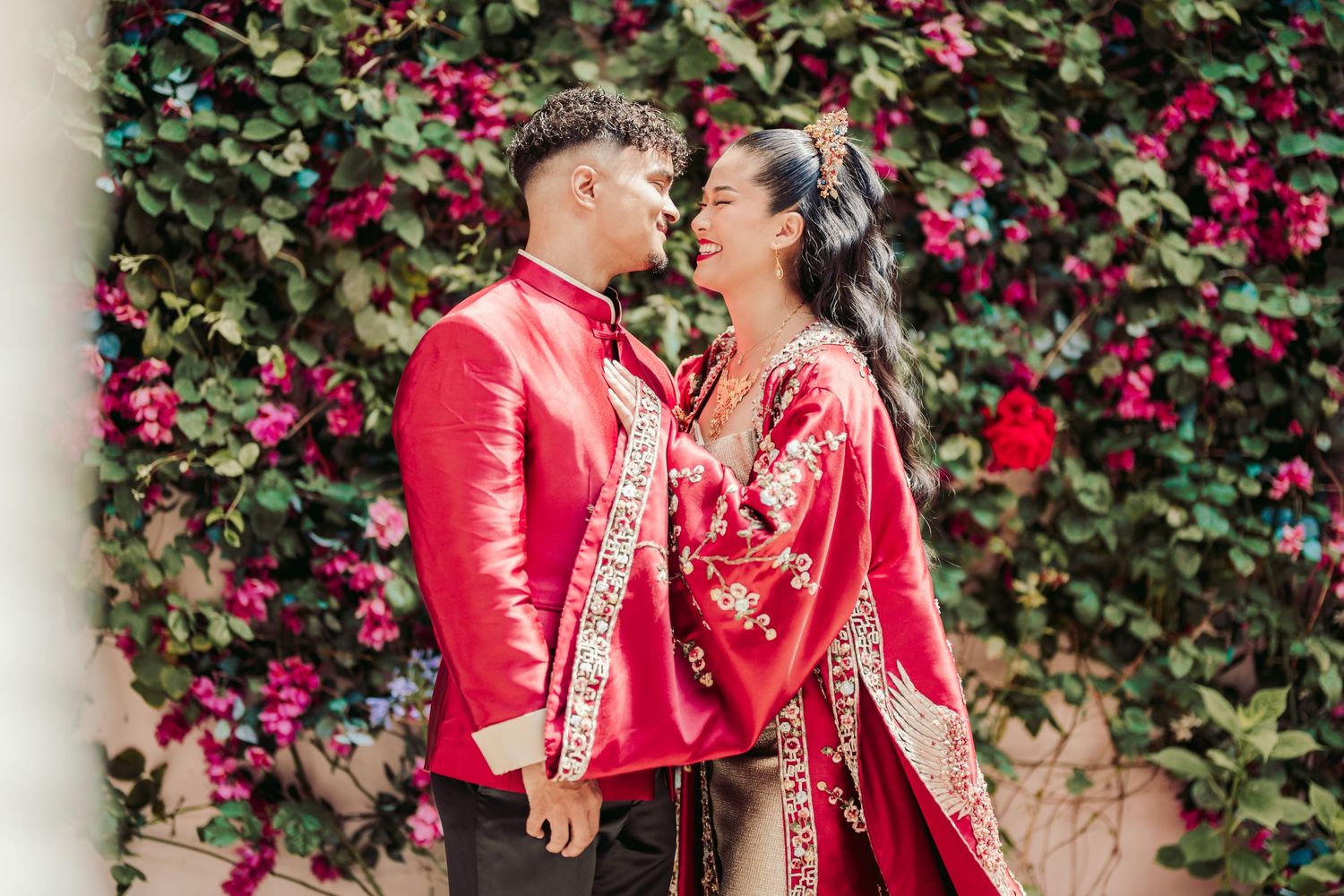 Port Lympne Wedding Photographer capturing romantic moments amidst the stunning wildlife and scenic beauty of Port Lympne Wild Animal Park