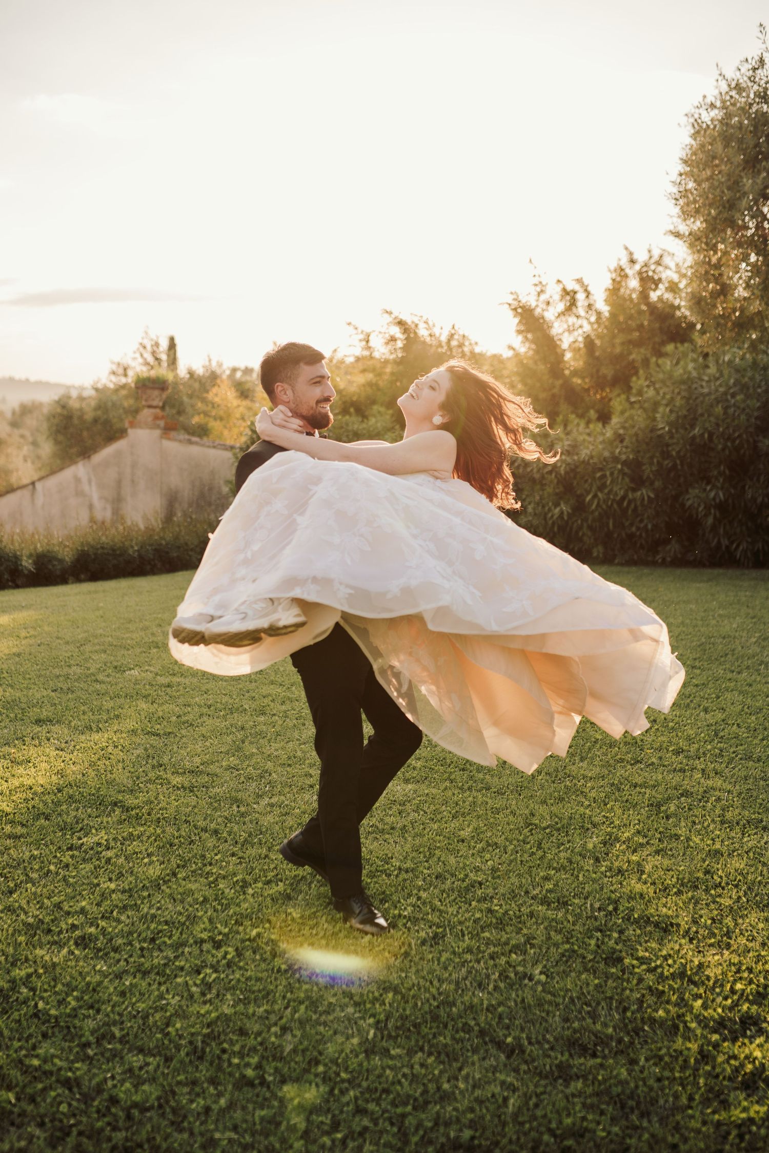 villa medicea di lilliano which was the back drop for this couples wedding, Florence Tuscany Italy wedding destination wedding