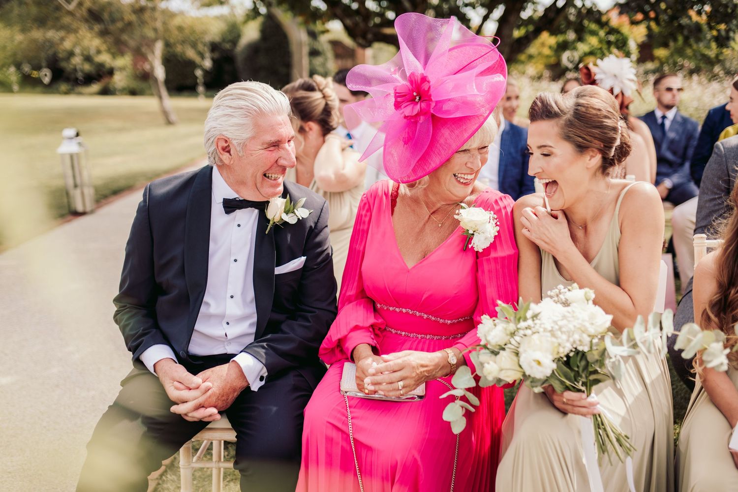 Beautiful wedding at Gaynes Park, Essex, featuring rustic barns, stunning gardens, and romantic outdoor photography in a picturesque setting