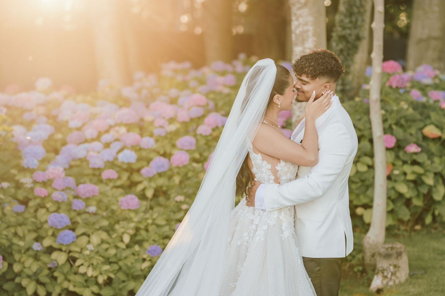 Port Lympne Wedding Photographer capturing romantic moments amidst the stunning wildlife and scenic beauty of Port Lympne Wild Animal Park