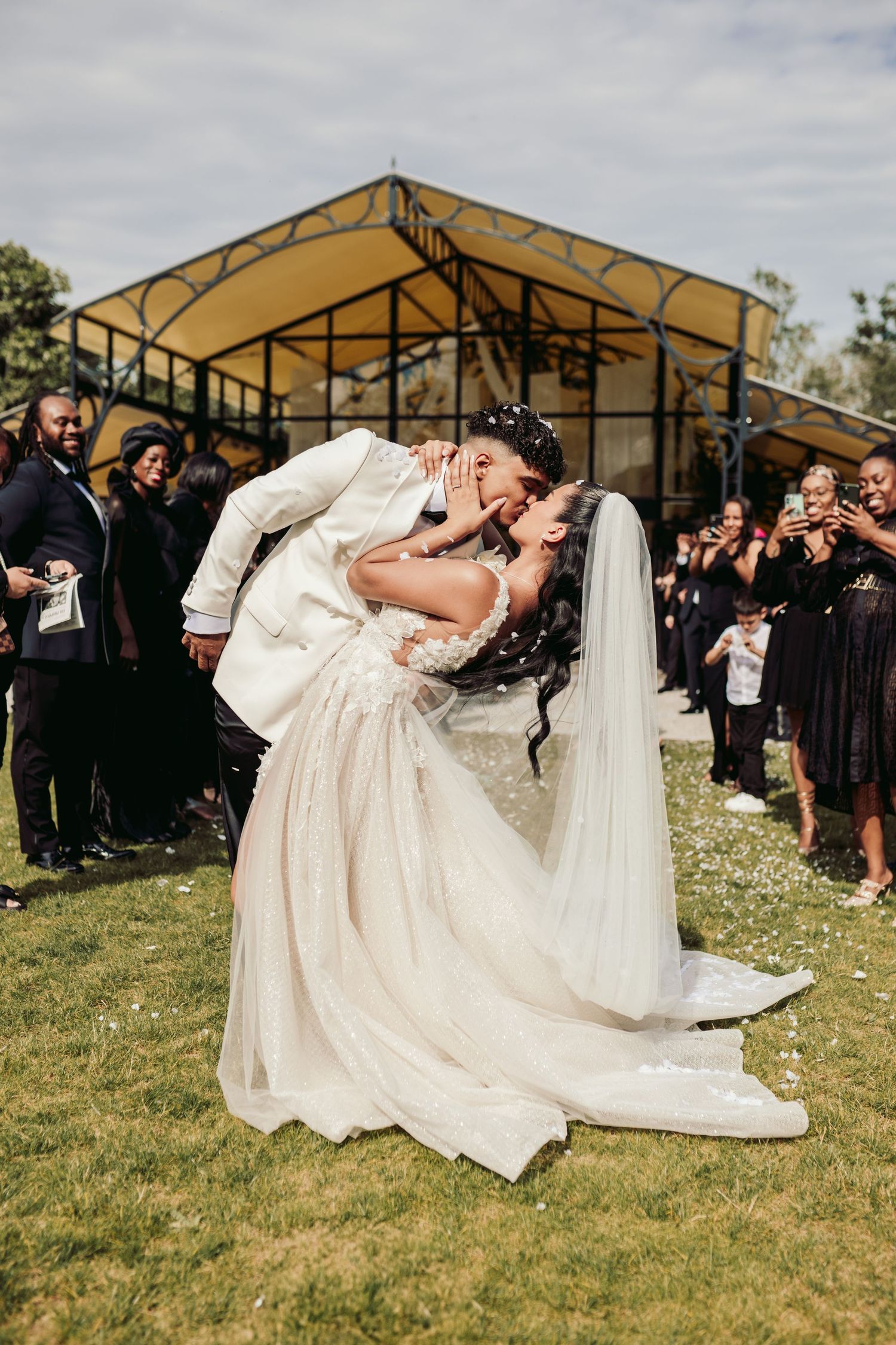 Port Lympne Wedding Photographer capturing romantic moments amidst the stunning wildlife and scenic beauty of Port Lympne Wild Animal Park