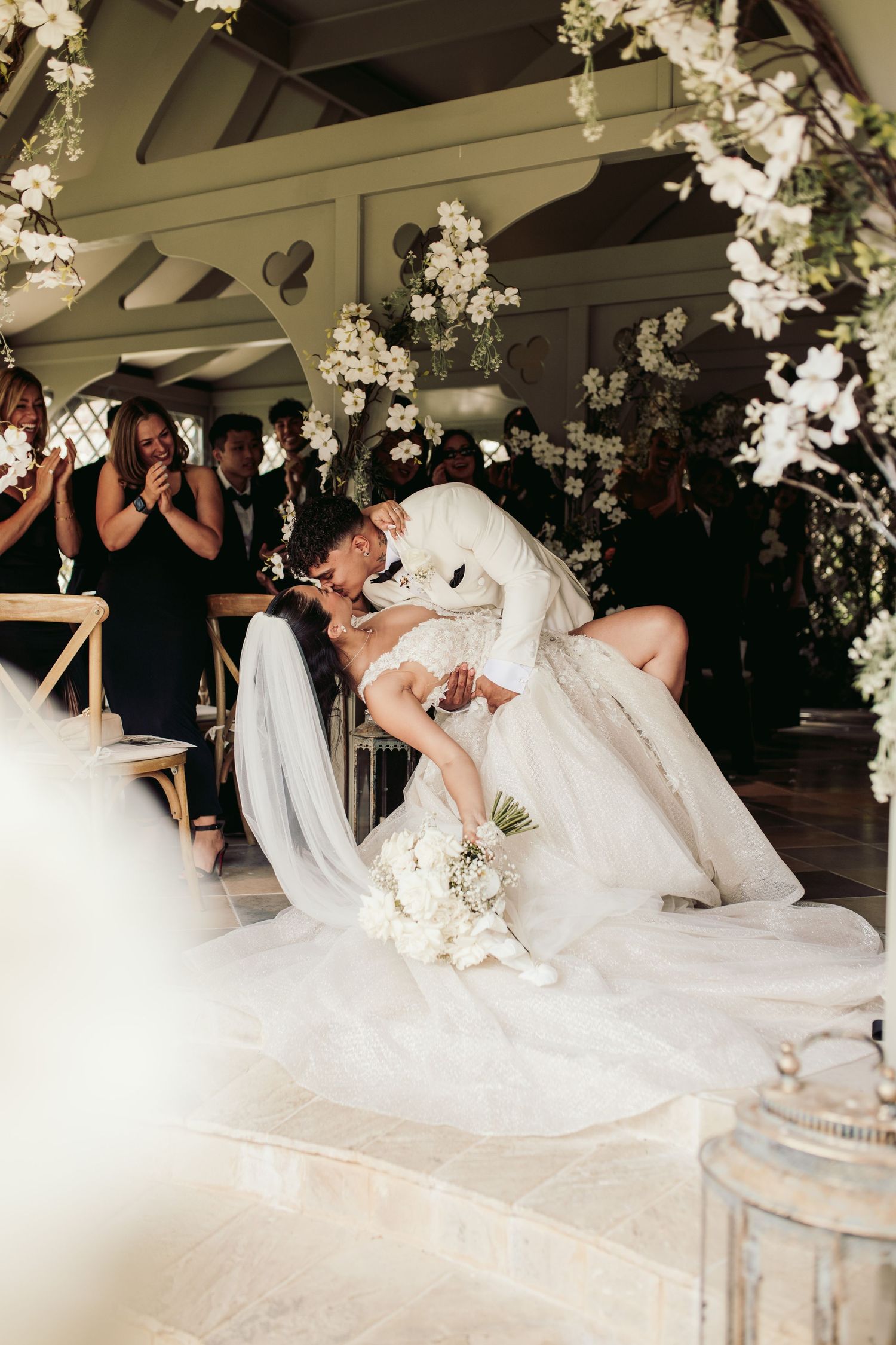 Port Lympne Wedding Photographer capturing romantic moments amidst the stunning wildlife and scenic beauty of Port Lympne Wild Animal Park