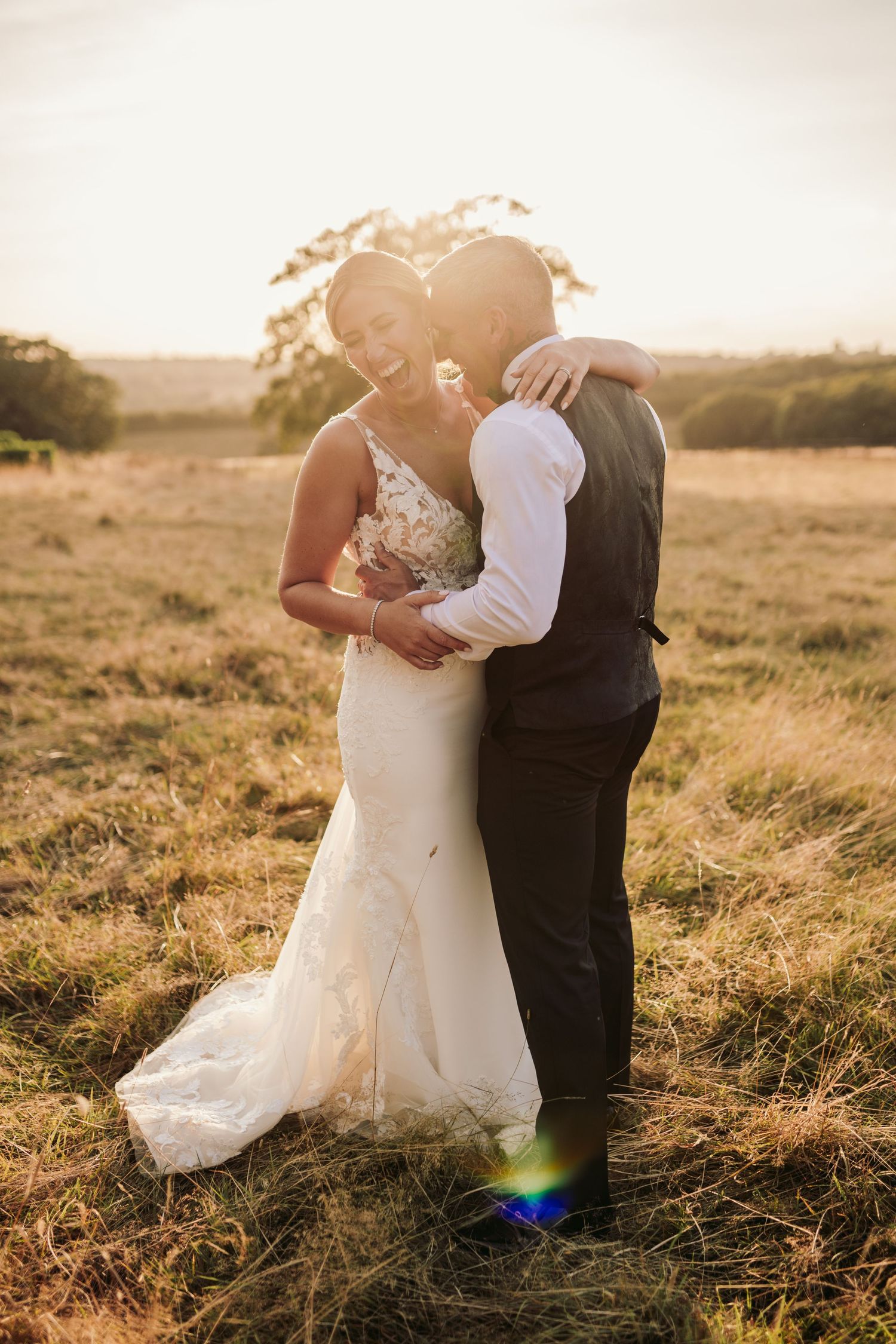Beautiful wedding at Gaynes Park, Essex, featuring rustic barns, stunning gardens, and romantic outdoor photography in a picturesque setting