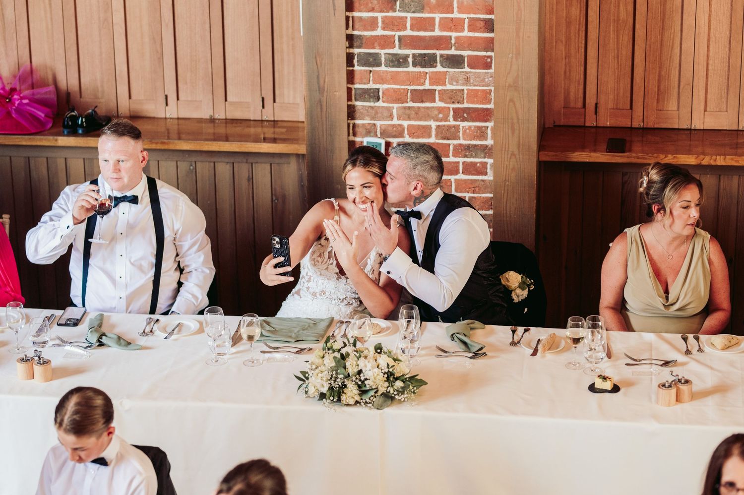 Beautiful wedding at Gaynes Park, Essex, featuring rustic barns, stunning gardens, and romantic outdoor photography in a picturesque setting