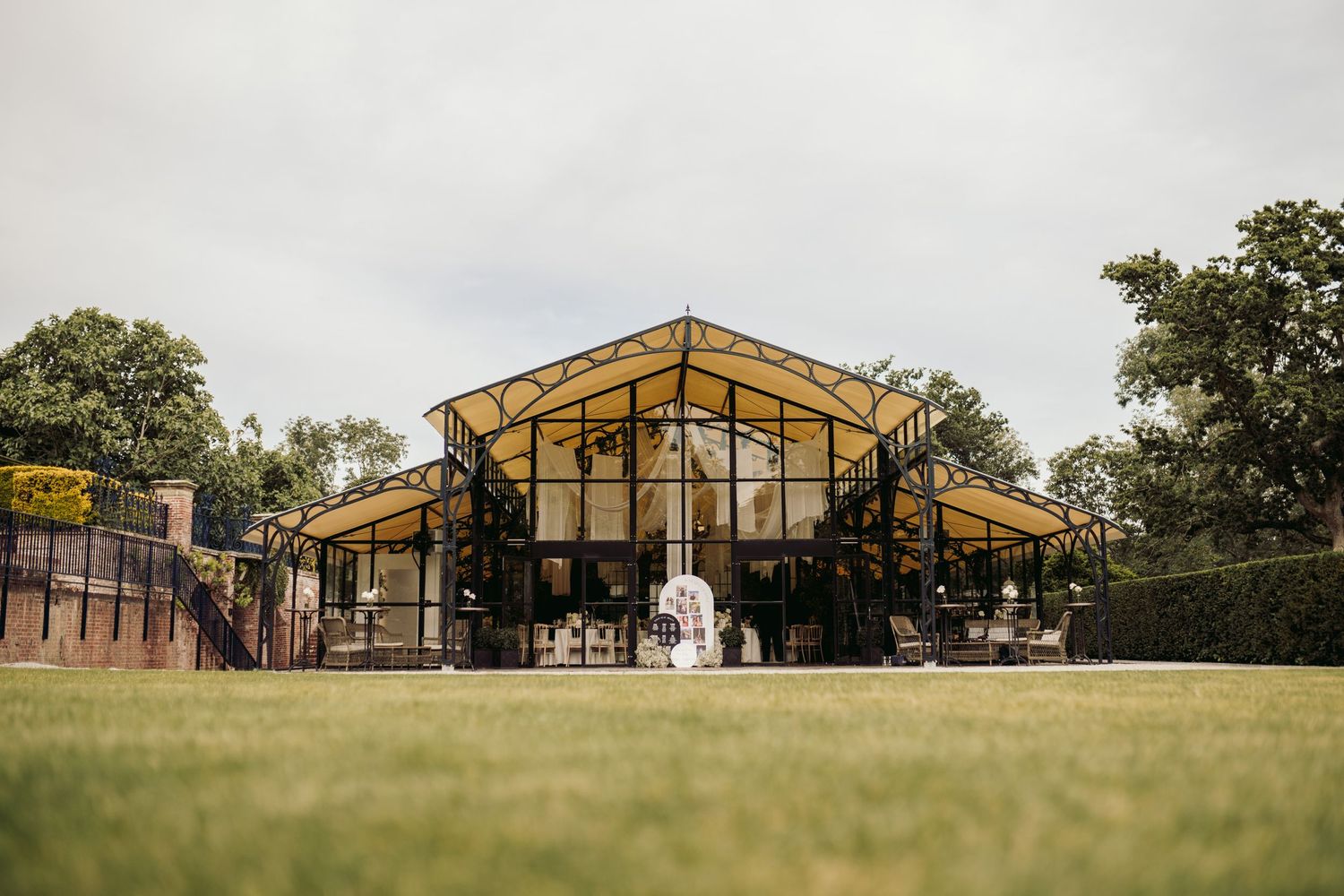 Port Lympne Wedding Photographer capturing romantic moments amidst the stunning wildlife and scenic beauty of Port Lympne Wild Animal Park