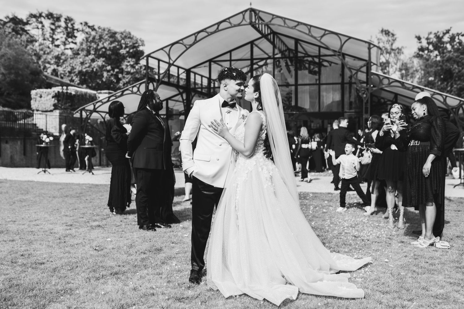 Port Lympne Wedding Photographer capturing romantic moments amidst the stunning wildlife and scenic beauty of Port Lympne Wild Animal Park