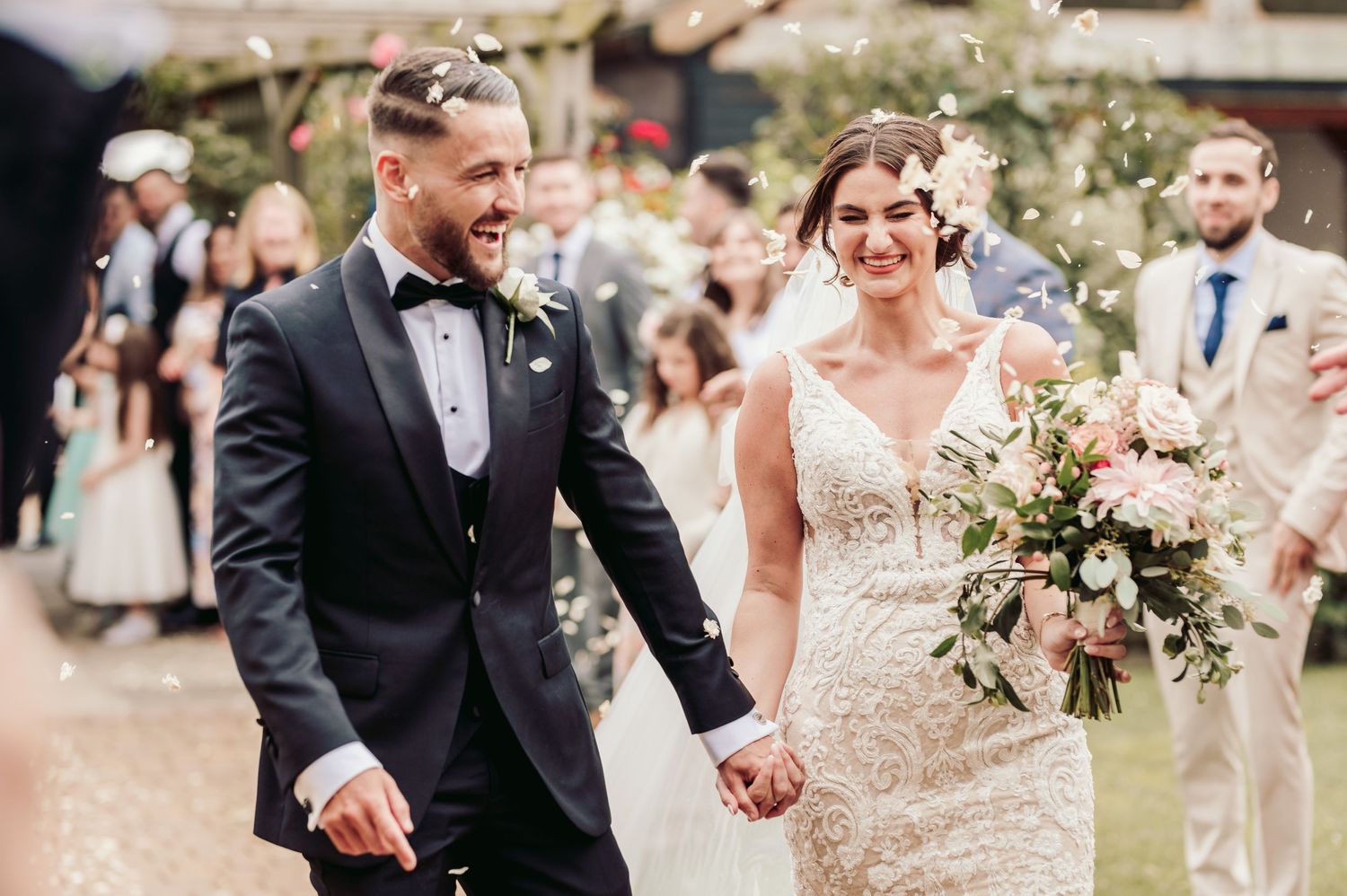 Maidens Barn blending rustic charm and luxury Rustic wedding venue in Essex countrysideSummer weddings at Maidens Barn Essex barn wedding