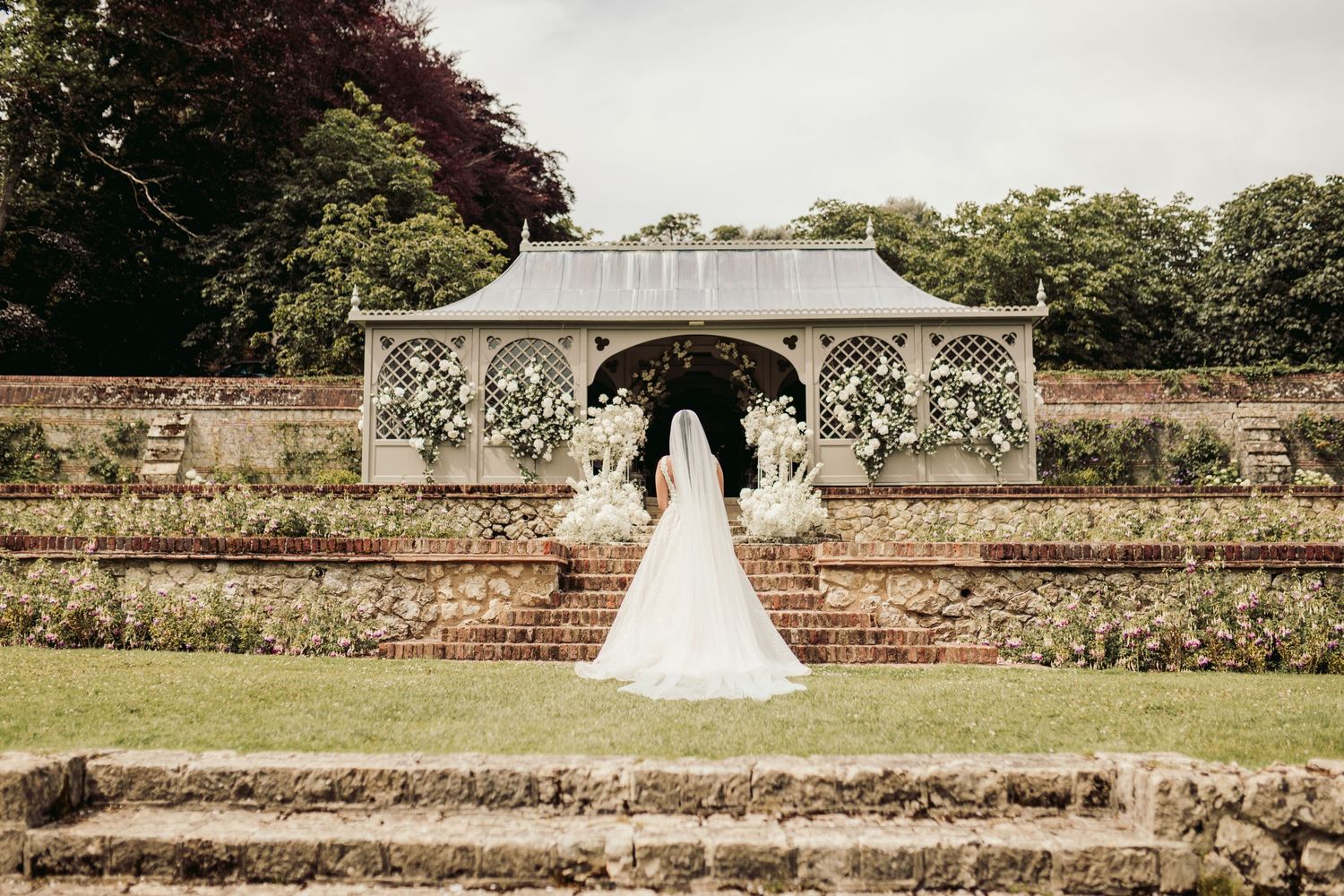 Port Lympne Wedding Photographer capturing romantic moments amidst the stunning wildlife and scenic beauty of Port Lympne Wild Animal Park