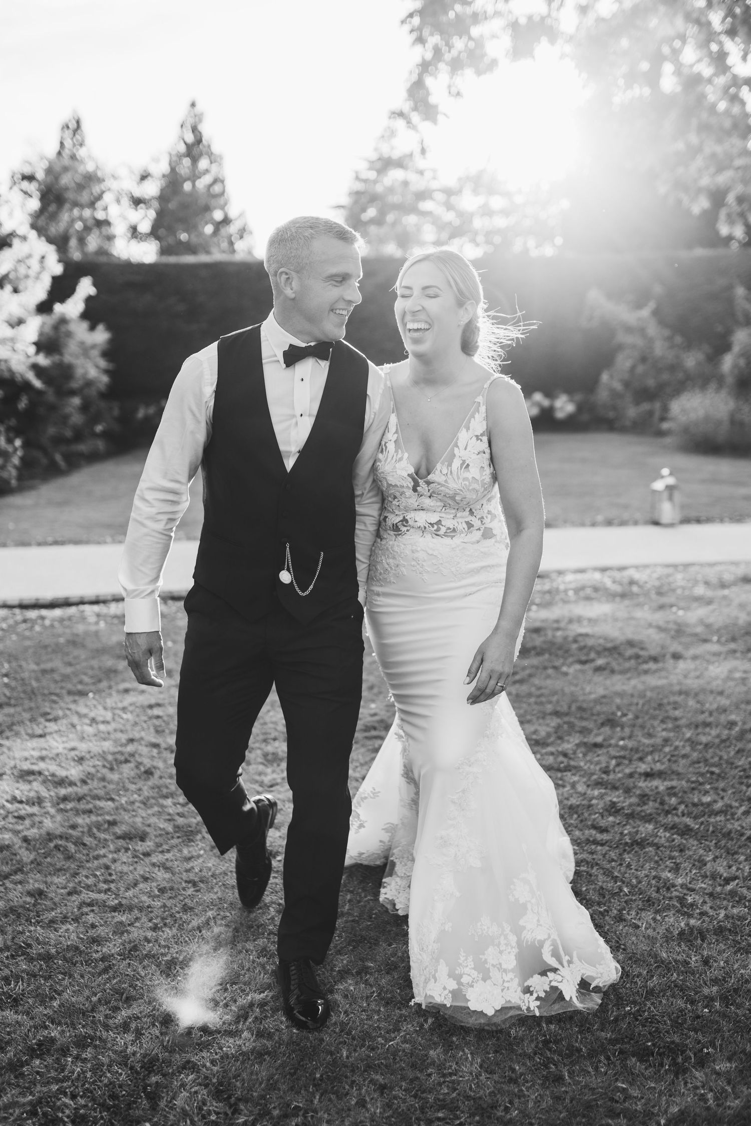 Beautiful wedding at Gaynes Park, Essex, featuring rustic barns, stunning gardens, and romantic outdoor photography in a picturesque setting