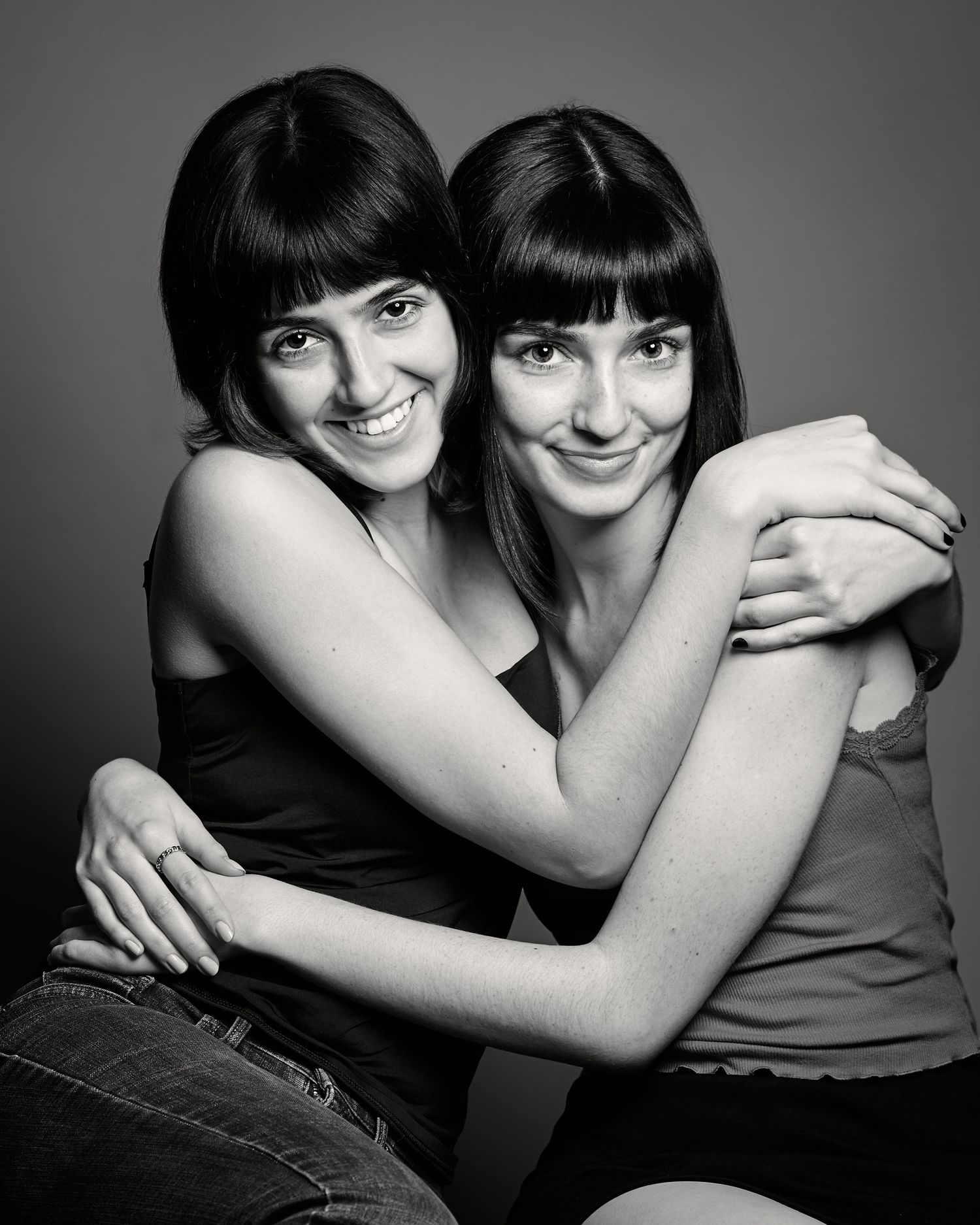 Sibling portraits
