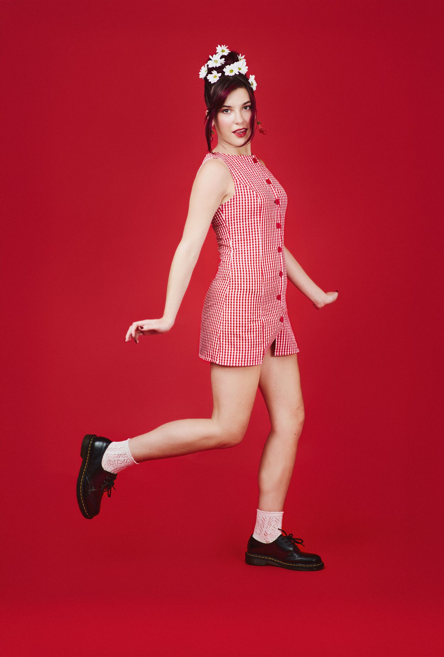Red studio session editorial