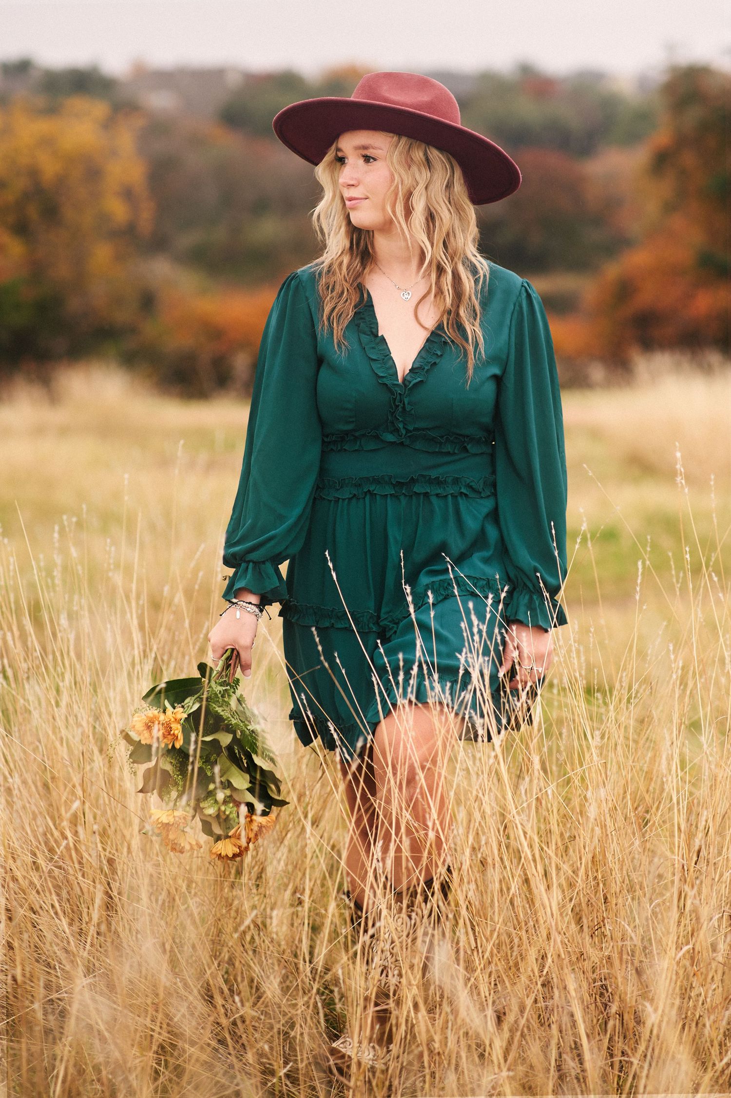 Fall senior session brushy creek