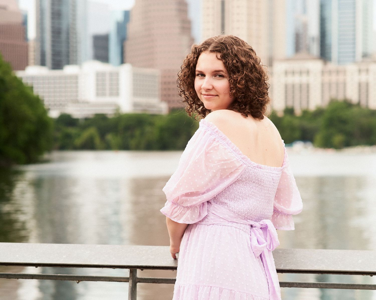 Senior Session Austin Texas Skyline