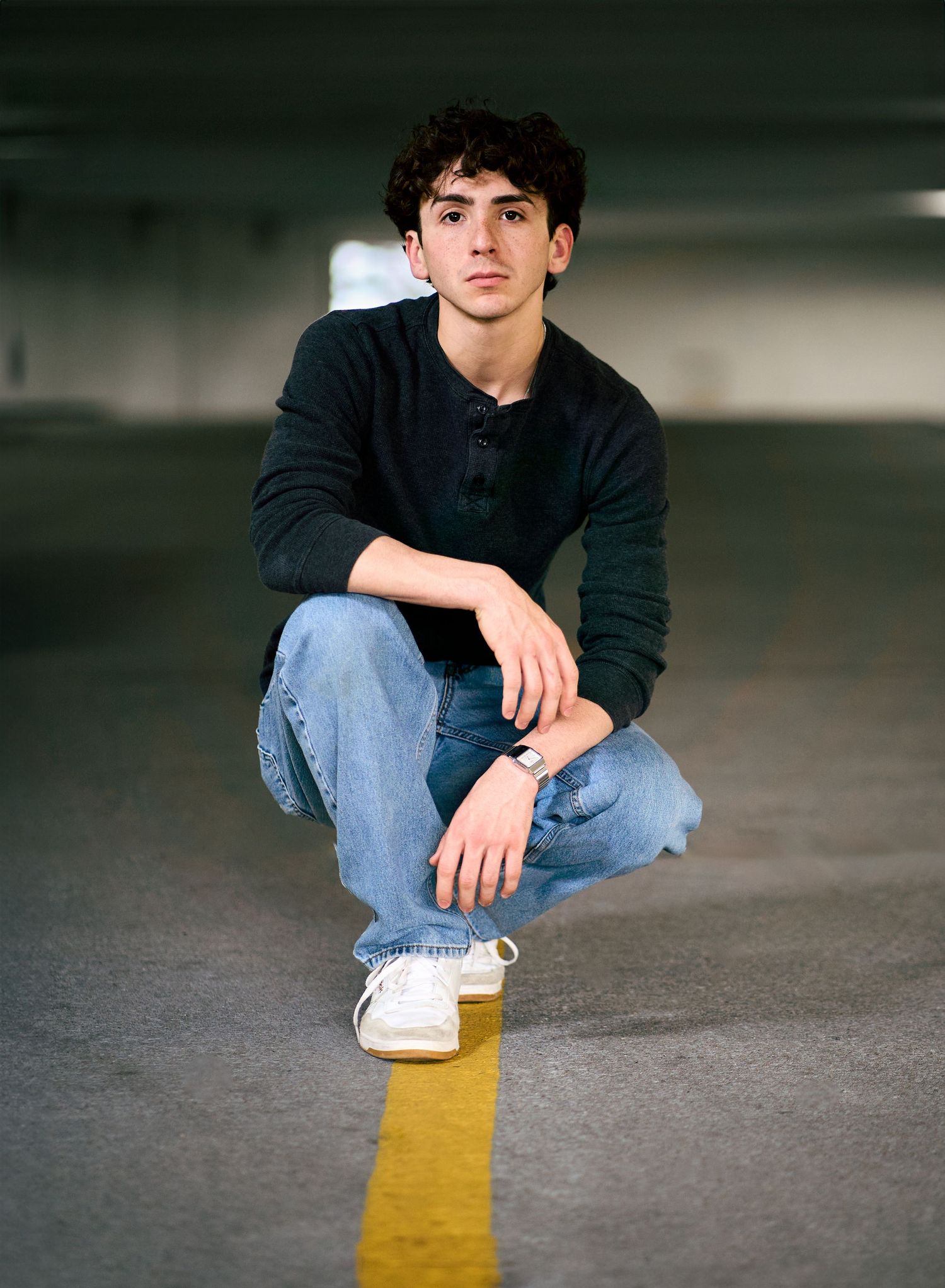 Downtown Round Rock Senior boy session