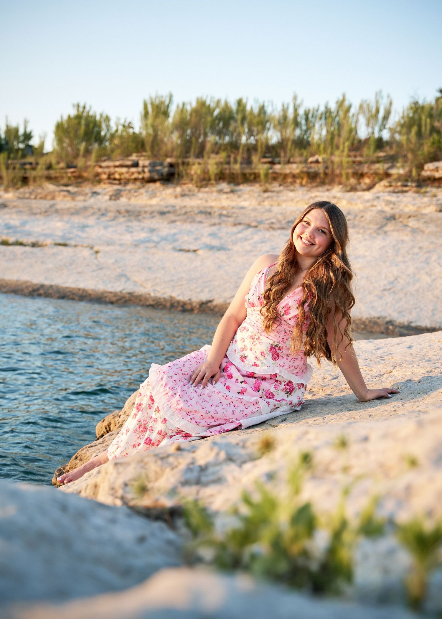 Senior girl Lake Georgetown