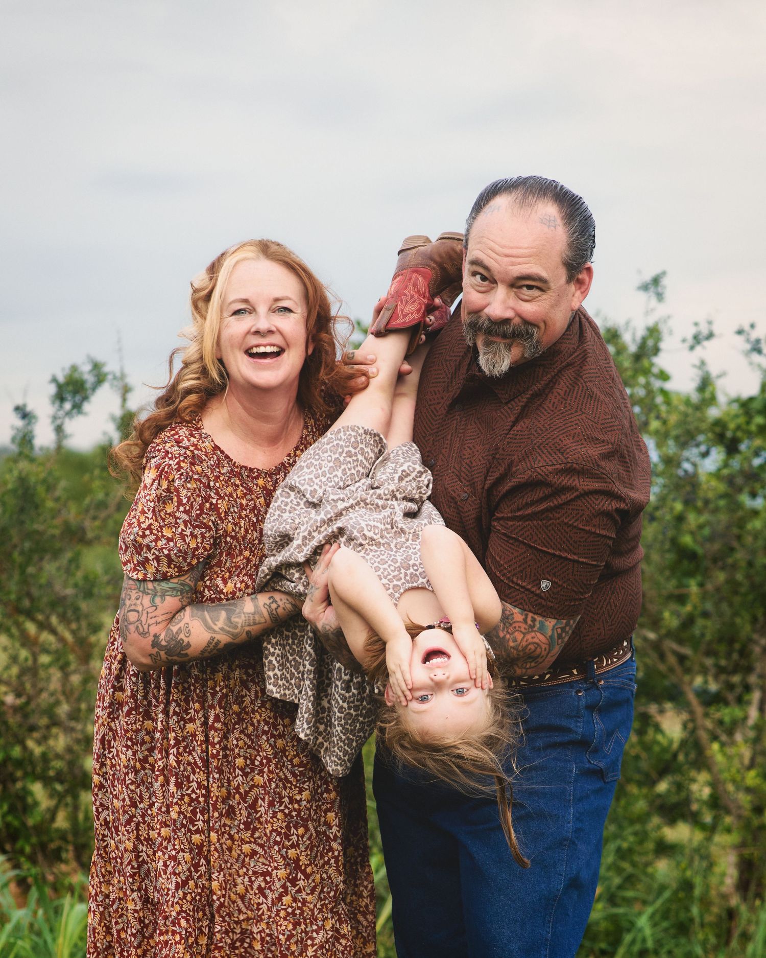 Family fun farm session