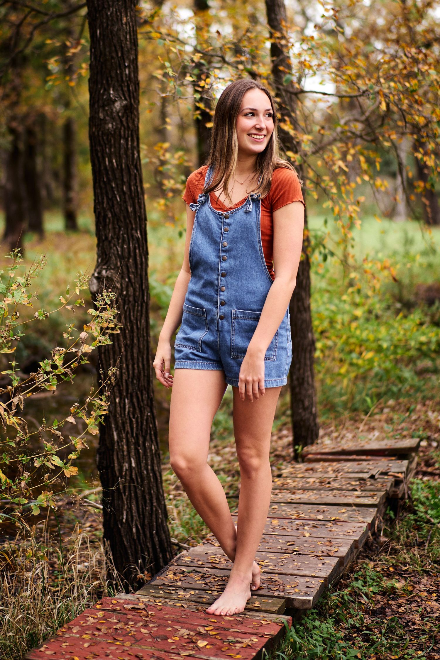 Fall senior Session Brushy Creek