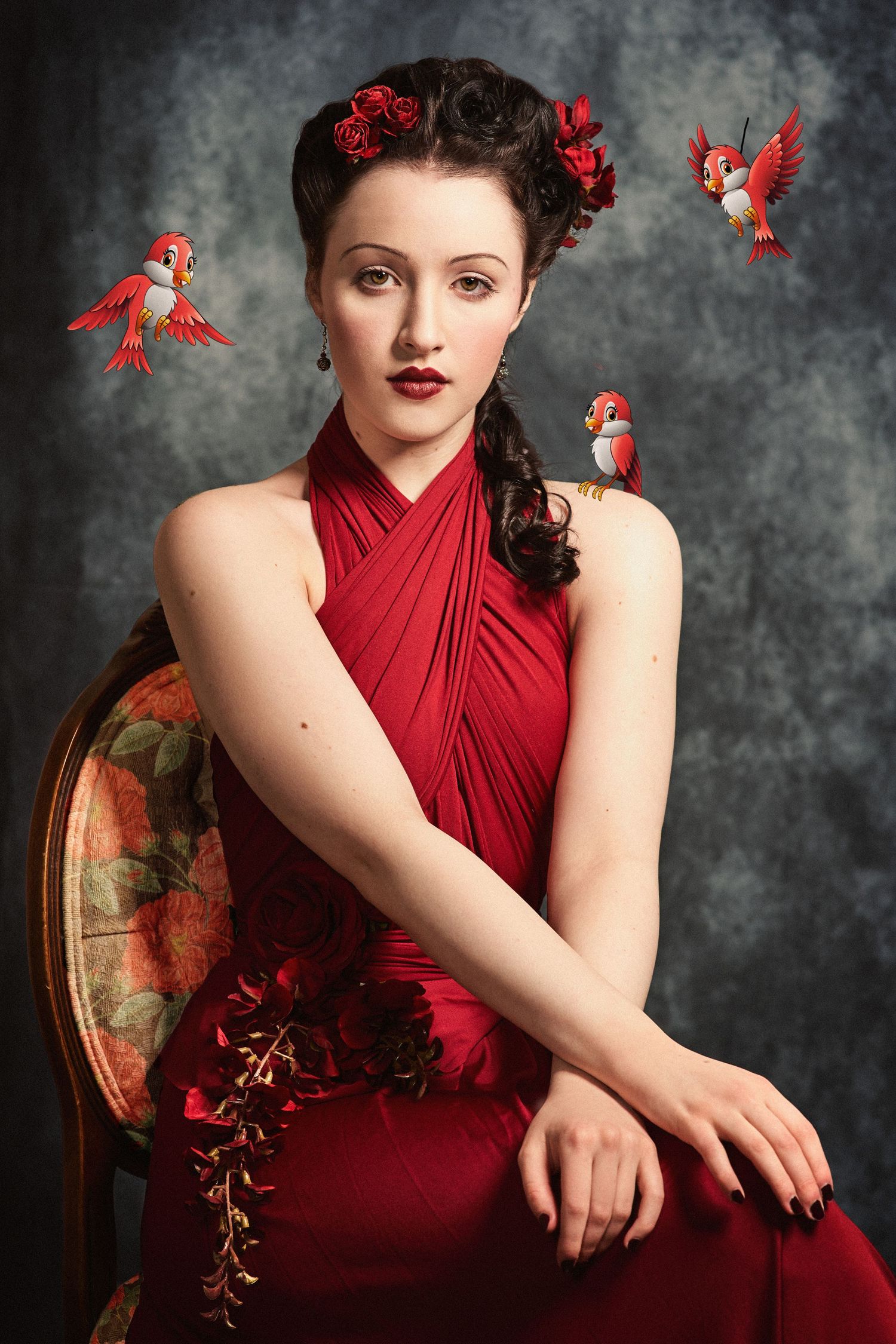 Conceptual fine art portrait