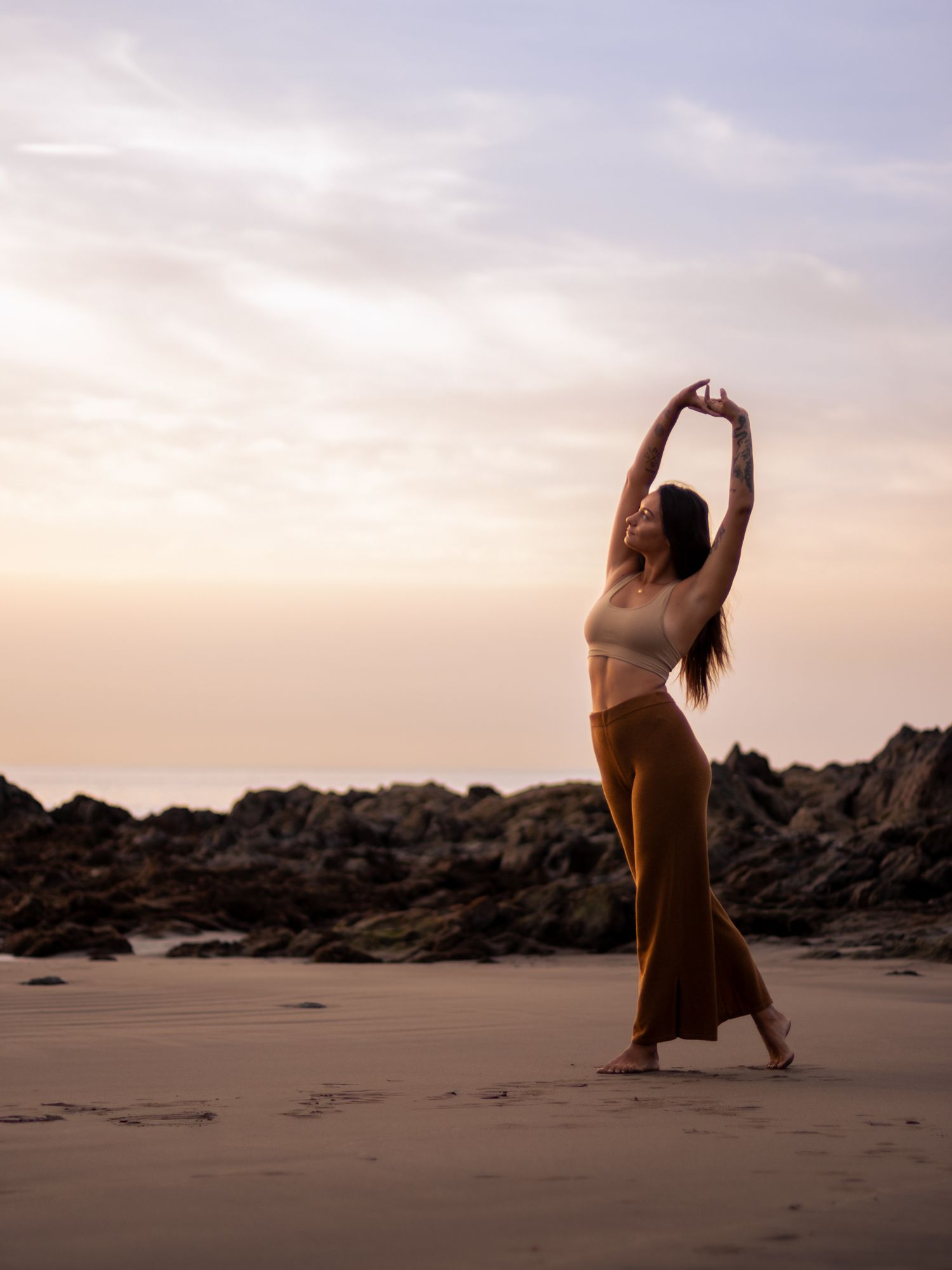 Pop-Up Yoga Canary, by Rosalie Michelle