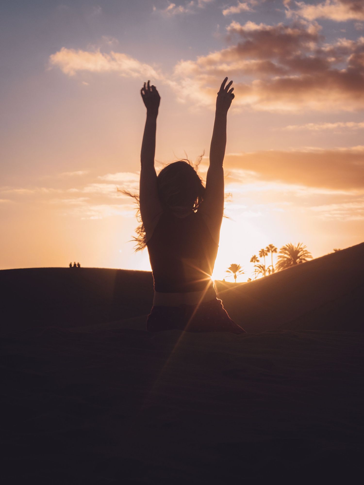 Aliveness captured in one shot, by Rosalie Michelle at the Dunes of Maspalomas, Gran Canaria