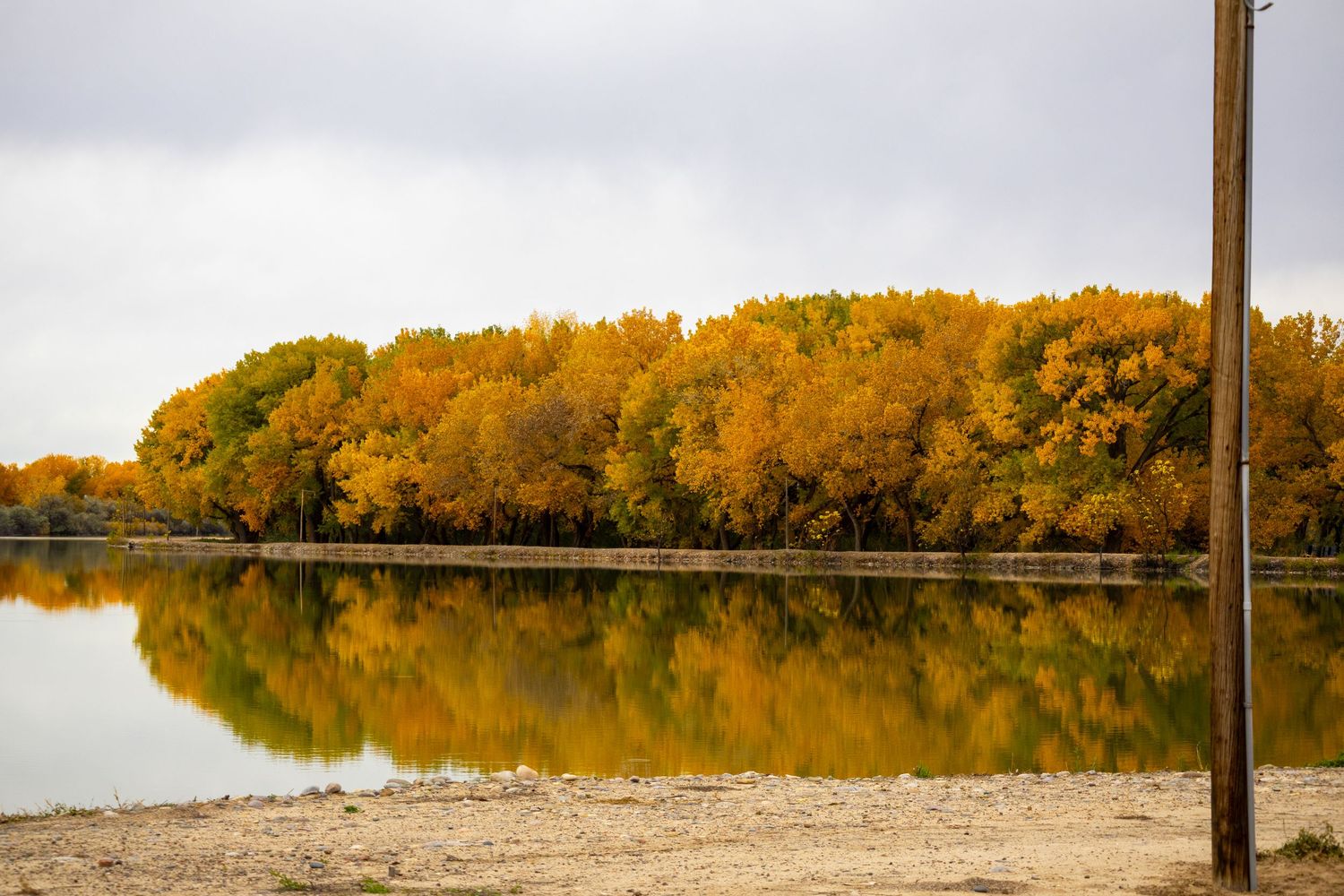 B square ranch fall landscape and nature photo