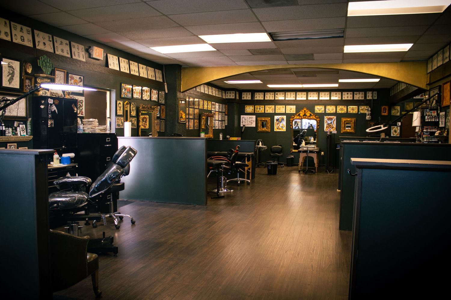 Jake's tattoo business photography