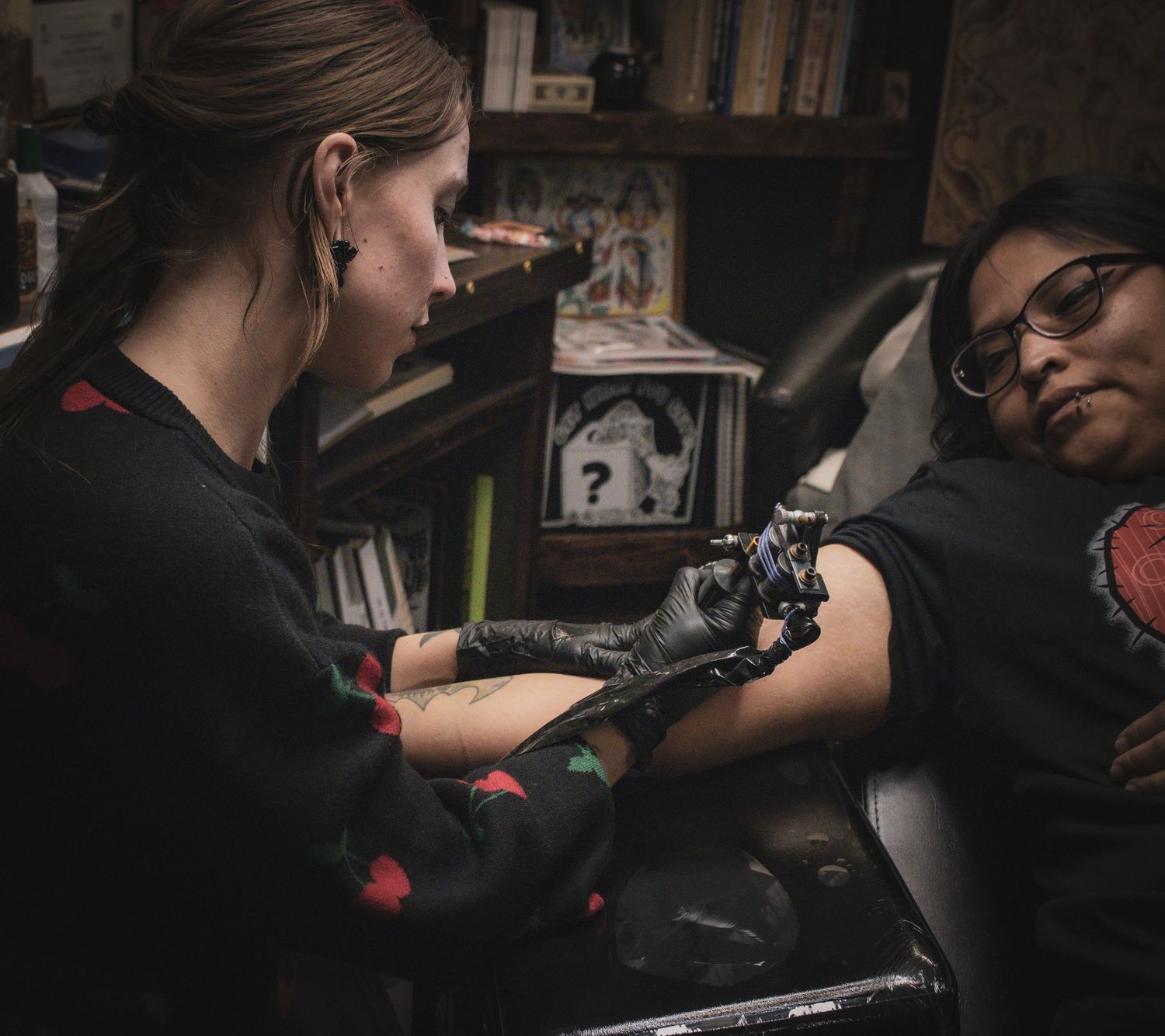 Jake's tattoo business photography